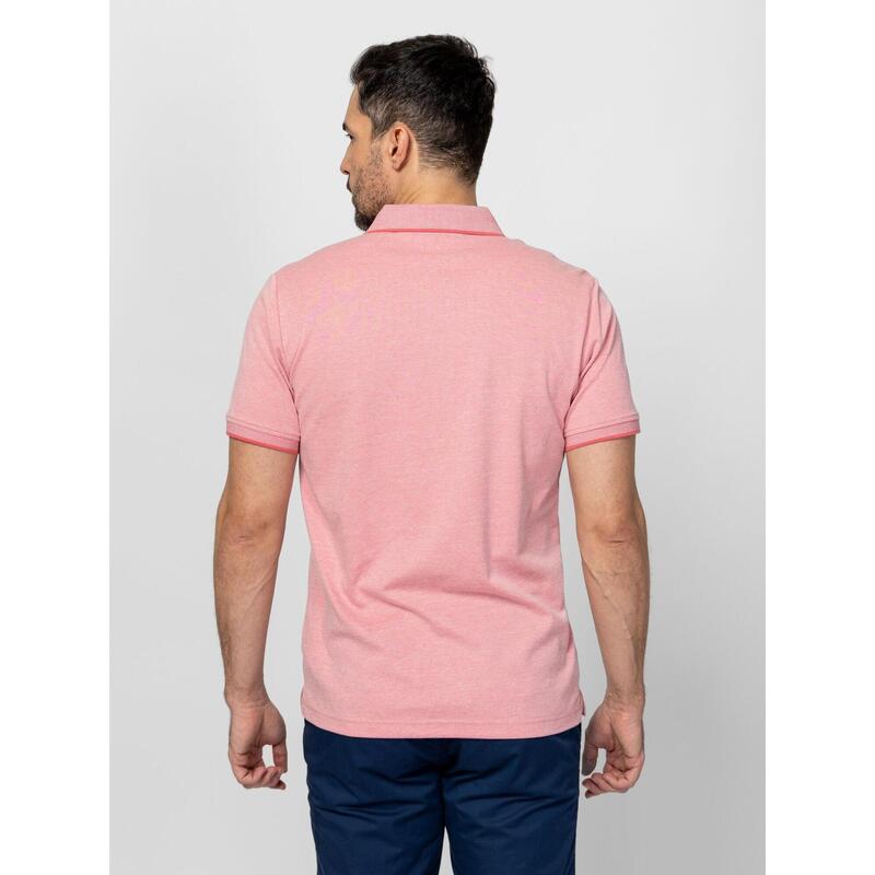 Tricou cu mânecă scurtă, cu guler, pentru bărbați DEAN