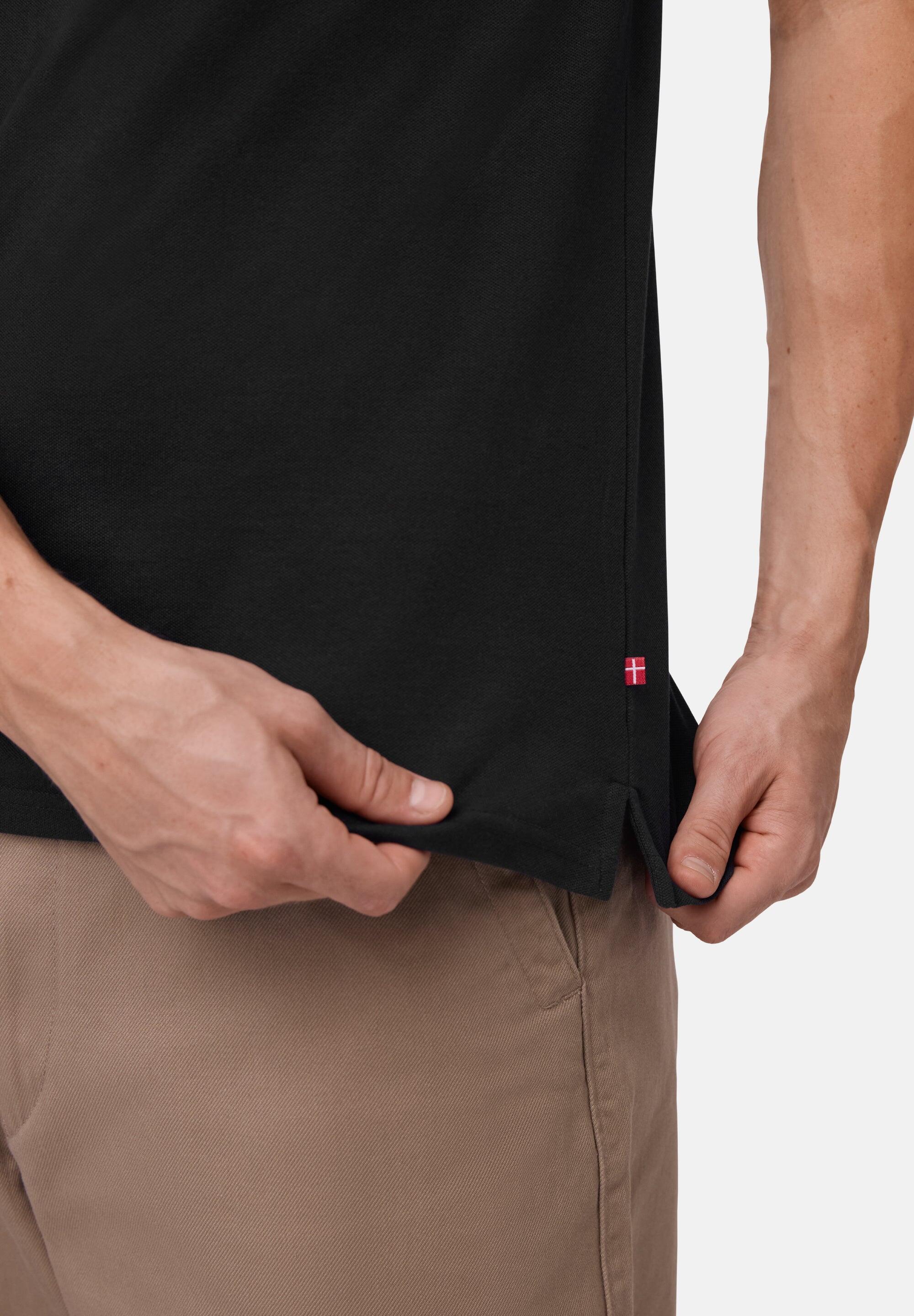 Polo para hombre de algodón orgánico corte clásico manga corta 5/6