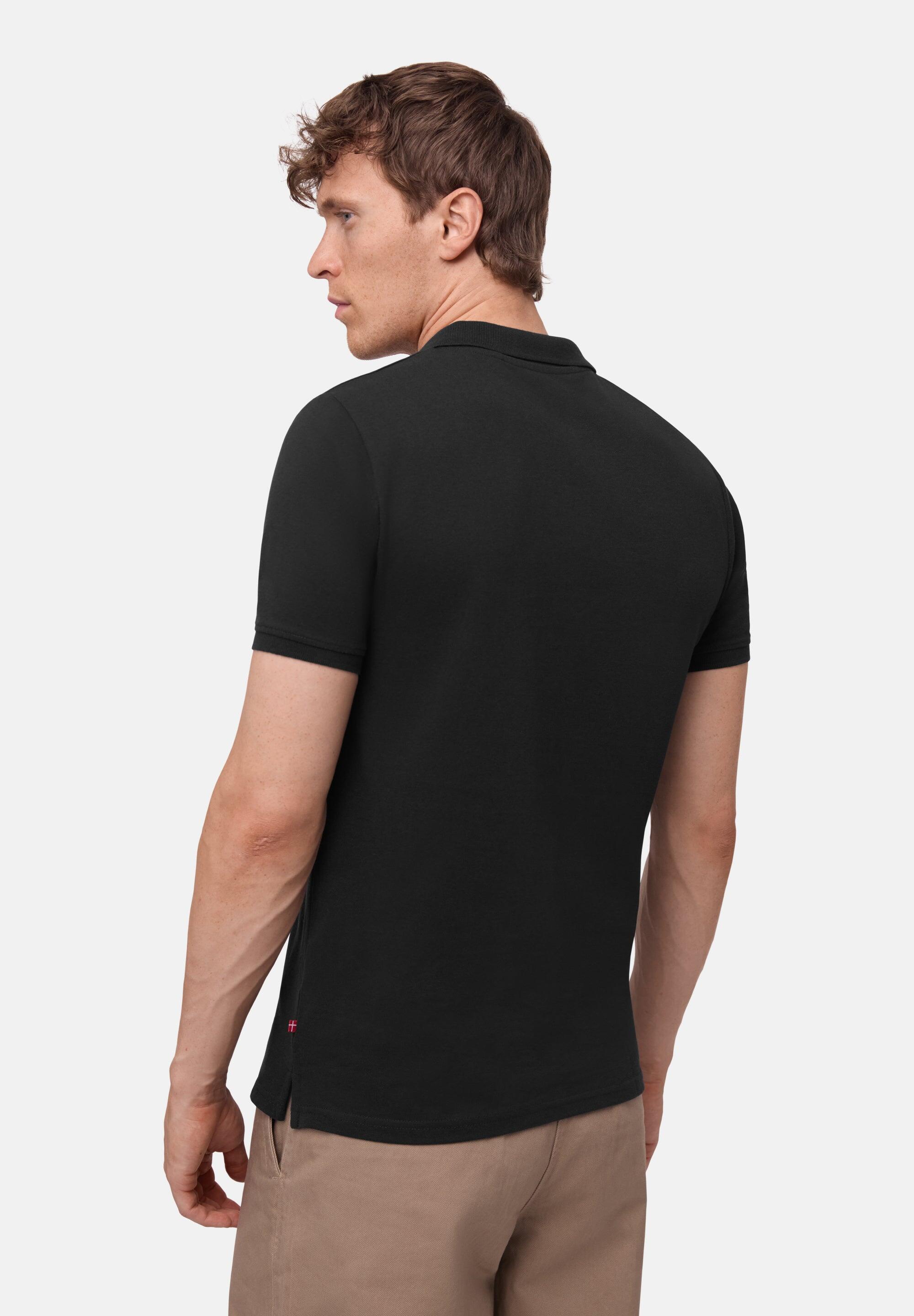 Polo para hombre de algodón orgánico corte clásico manga corta 4/6