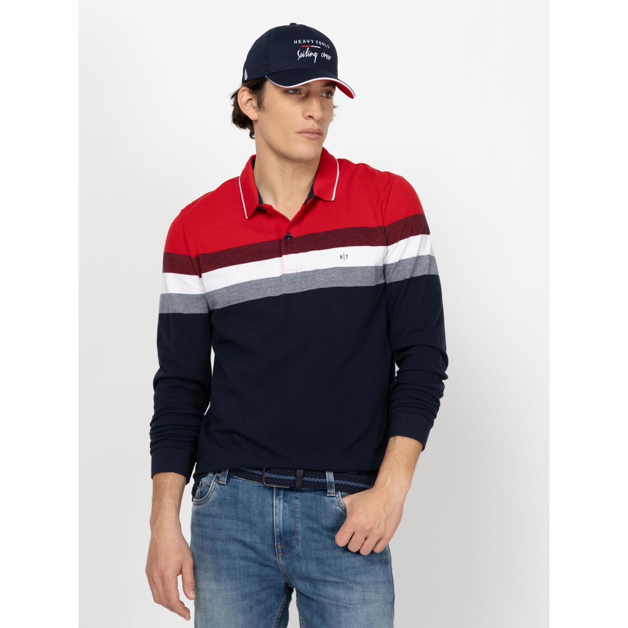 HEAVY TOOLS Pánská polokošile s dlouhým rukávem COSENO