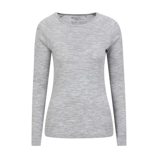 Mountain Warehouse Haut thermique femme mérinos - Léger et respirant