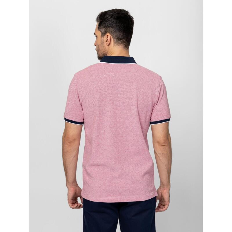 Tricou cu mânecă scurtă, cu guler, pentru bărbați DENDER