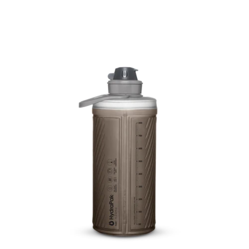 HydraPak Flux 1L Faltbare Trinkflasche - Mammoth Grey 2/5