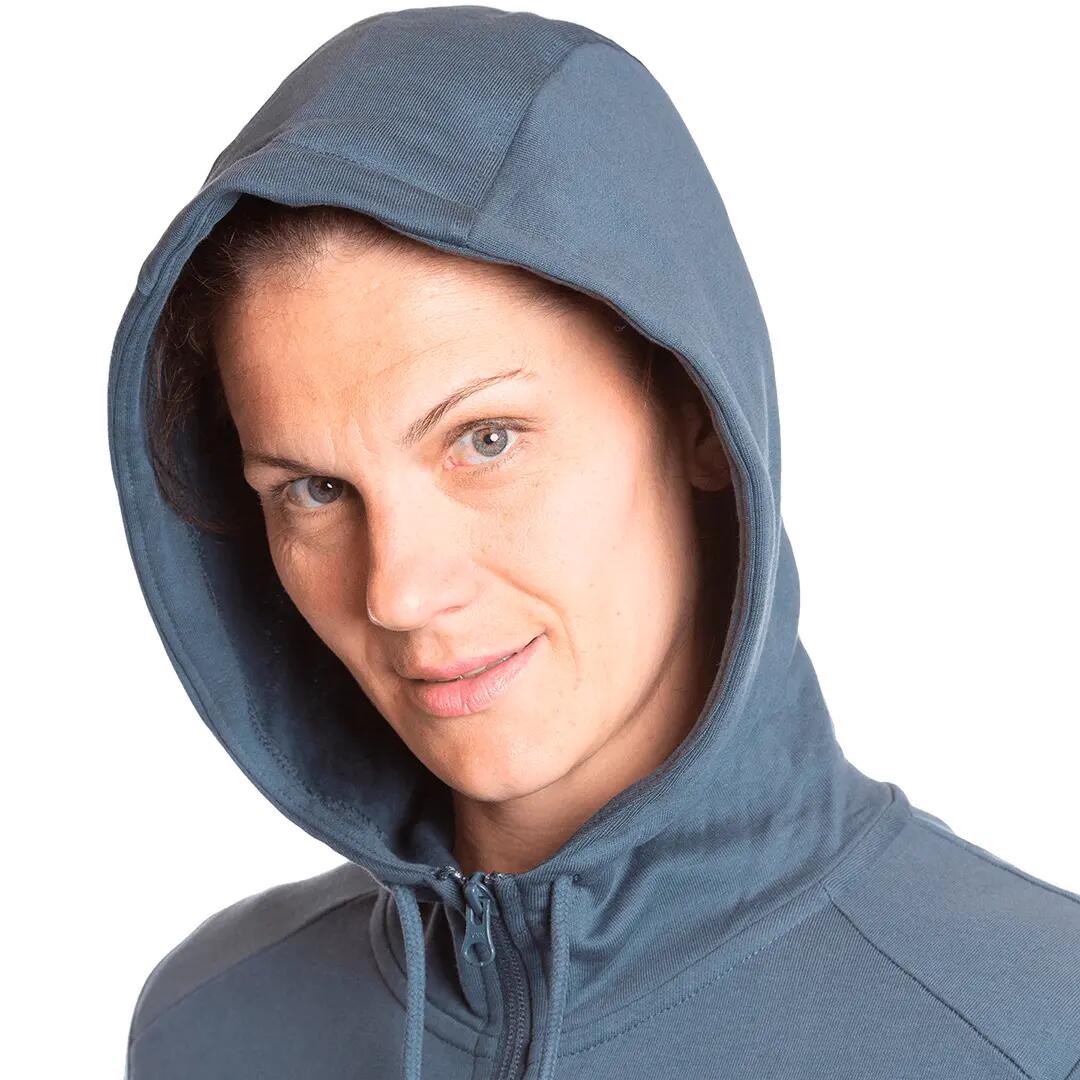 Sudadera con cremallera para Mujer Trangoworld Arnot Azul 7/7
