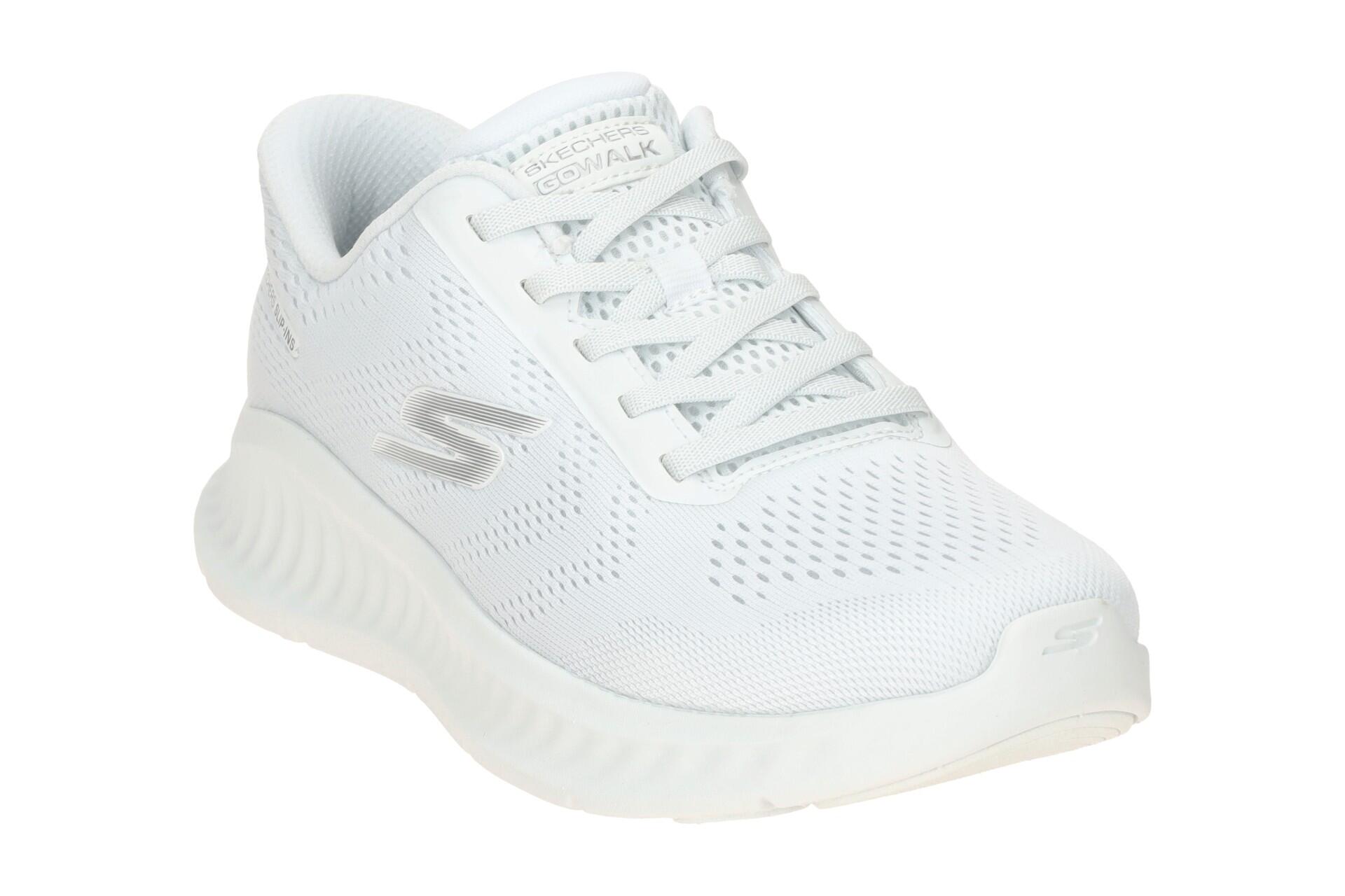Skechers Go Walk Now Schuhe Sneakers weiß SLIP-INS 125643 3/7