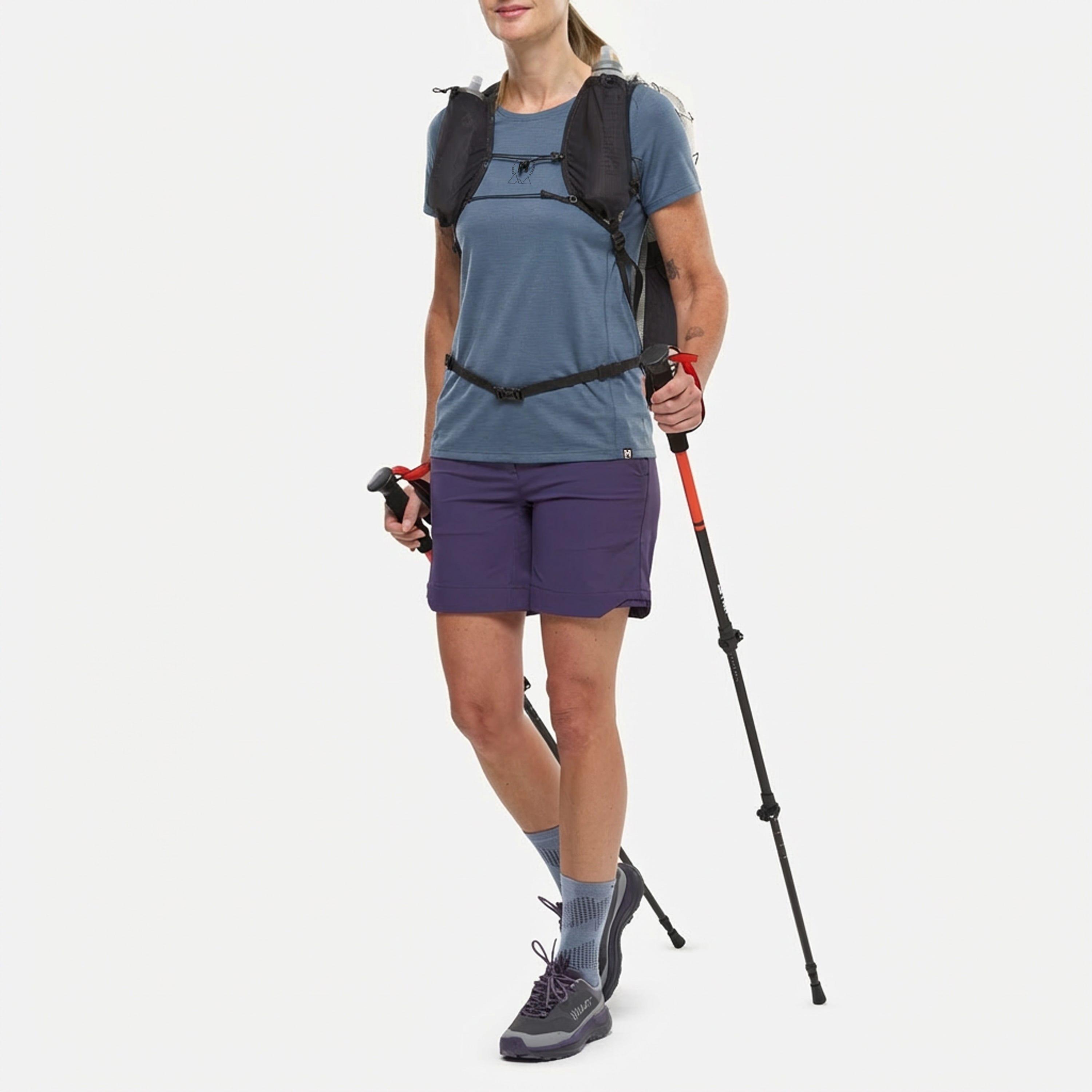 Damen Wandern - Trekking Tee-Shirt  UBIC WOOL 4/4