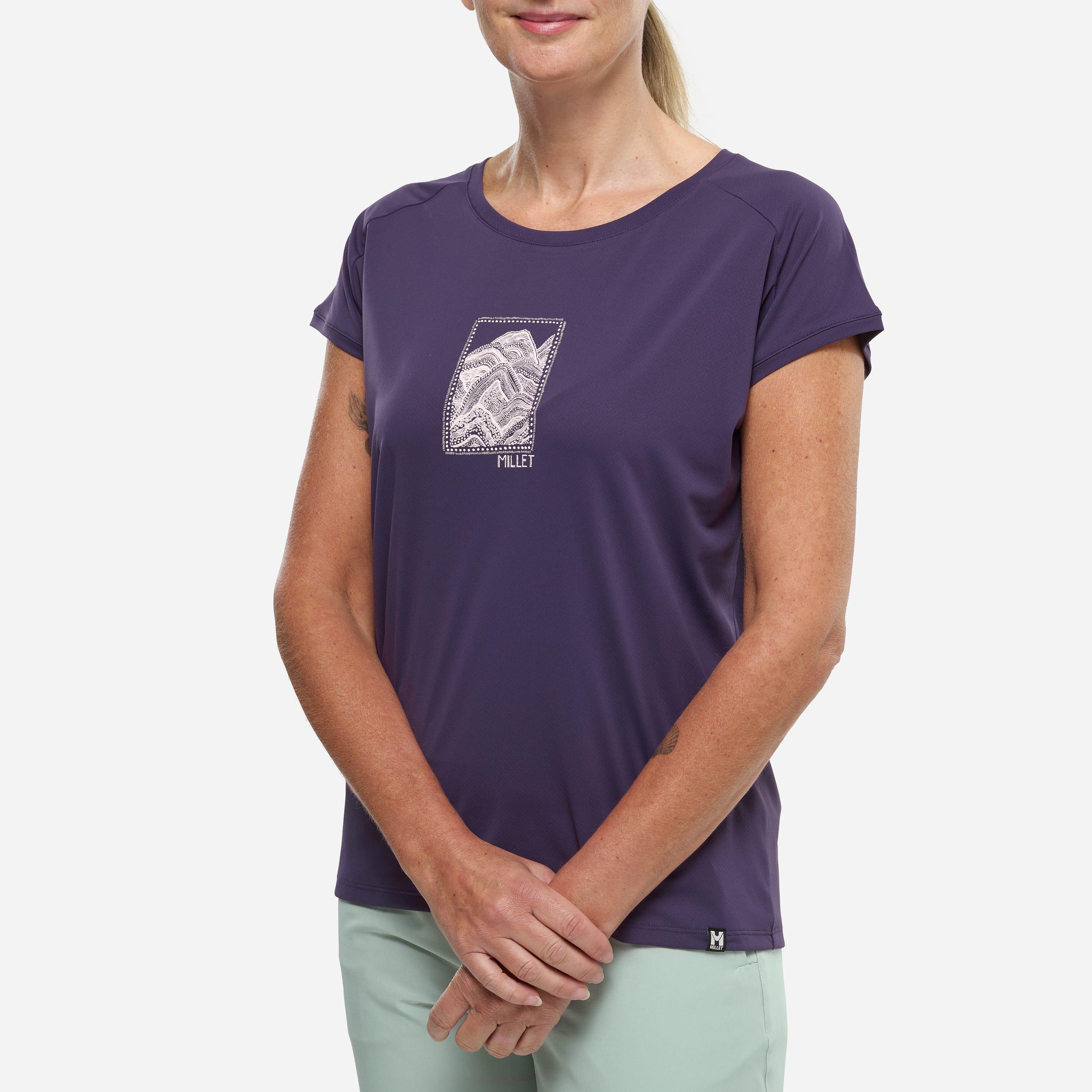 Damen Wandern - Trekking Tee-Shirt  SENECA 3/4