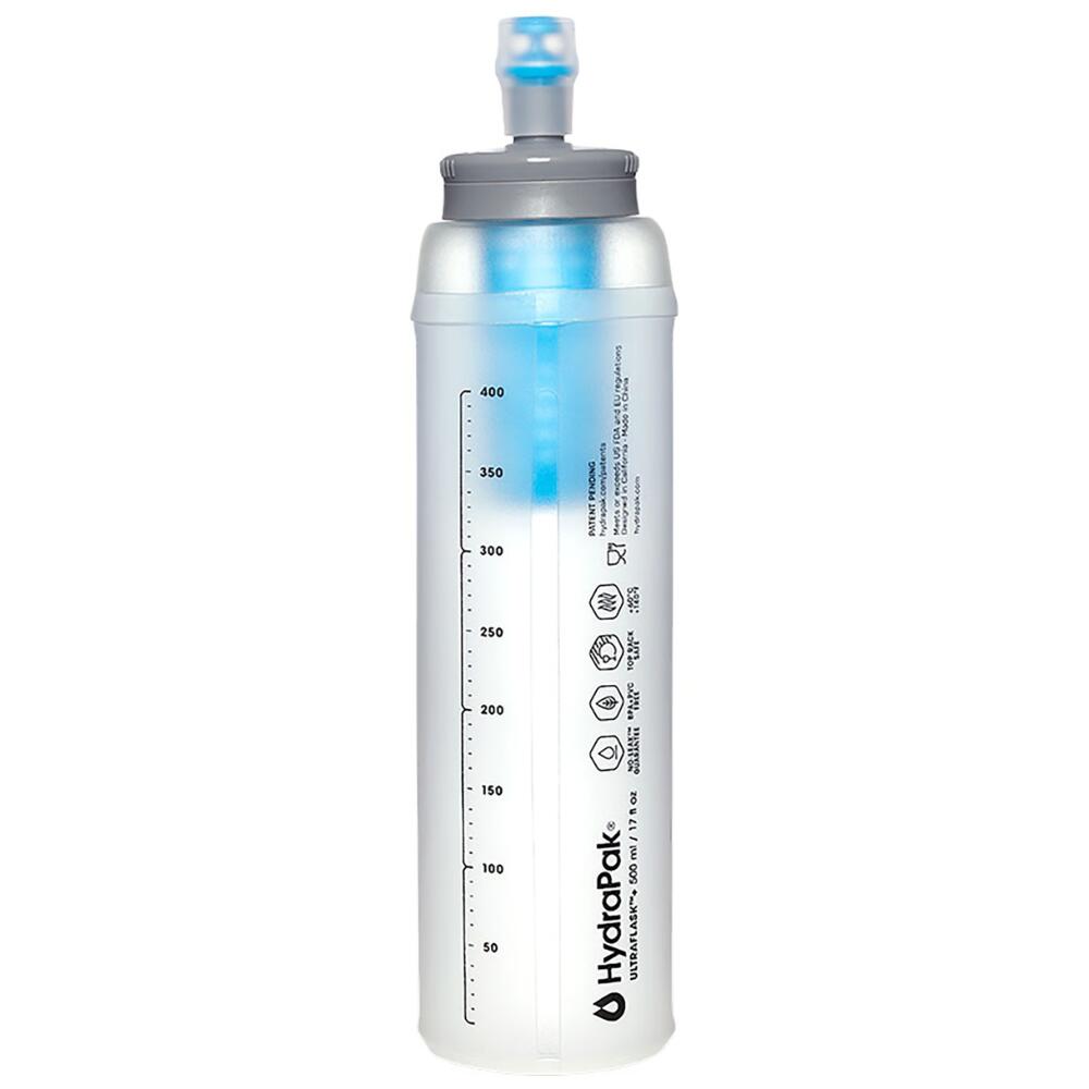 HydraPak UltraFlask 500ml FilterKit Clear - Soft Flask with Filter 2/4