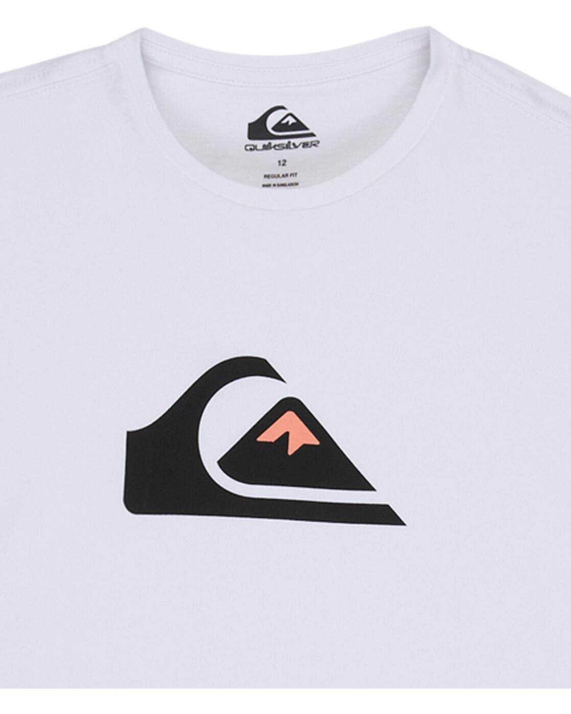 T-Shirt à manches courtes COMP LOGO Blanc Garçon 3/4