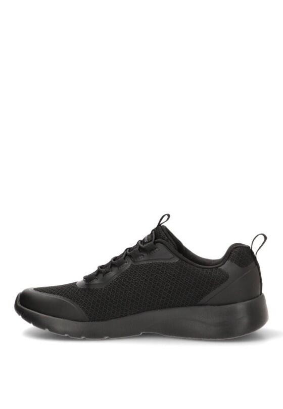 Deportivas Basico Hombre Suela Plana - Modelo 894133 Negro 3/6