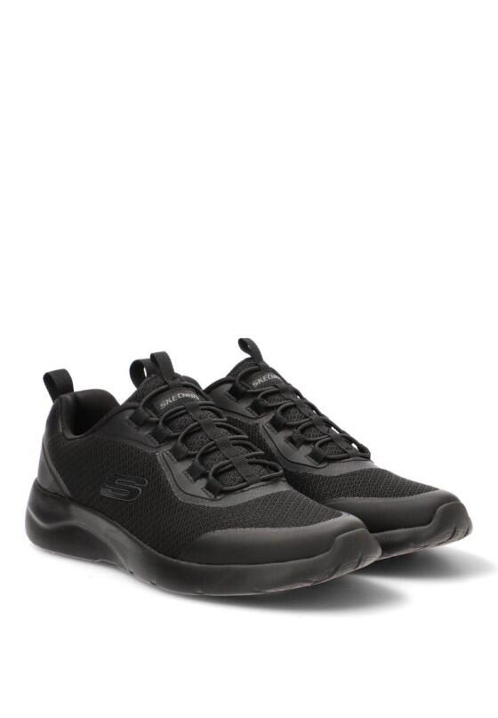 Deportivas Basico Hombre Suela Plana - Modelo 894133 Negro 2/6