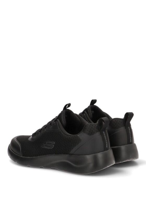 Deportivas Basico Hombre Suela Plana - Modelo 894133 Negro 4/6