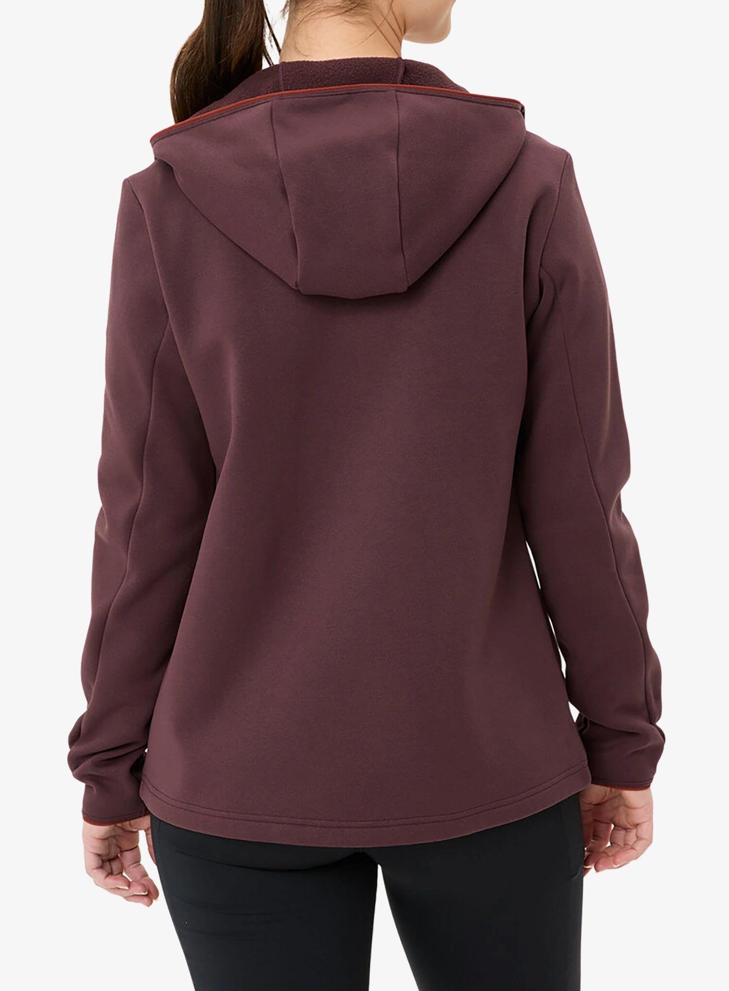 Bluza z kapturem damska Vaude Idris Fleece Hoody 2/5