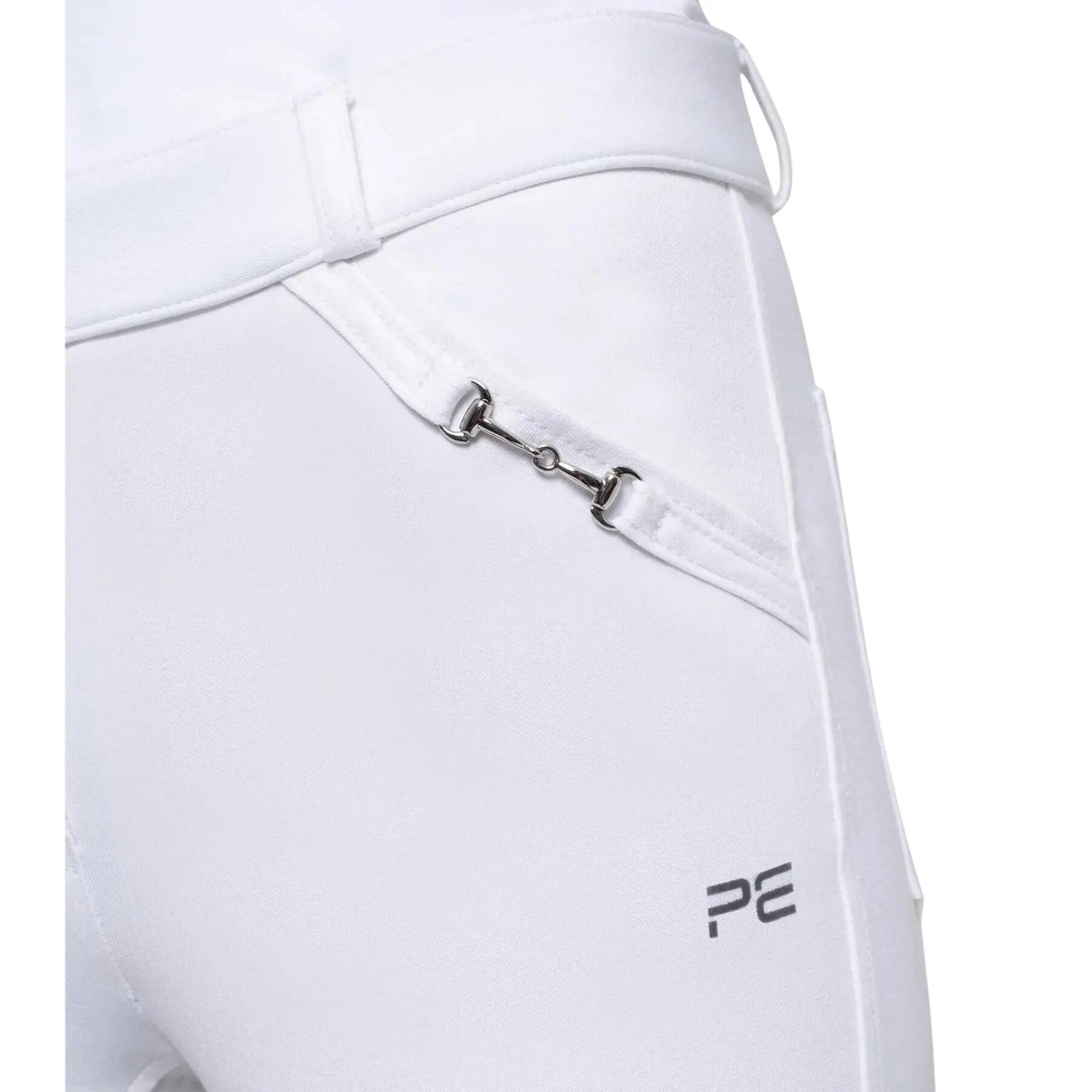 Dames wedstrijdbroek met middengrip Premier Equine Delta 4/4
