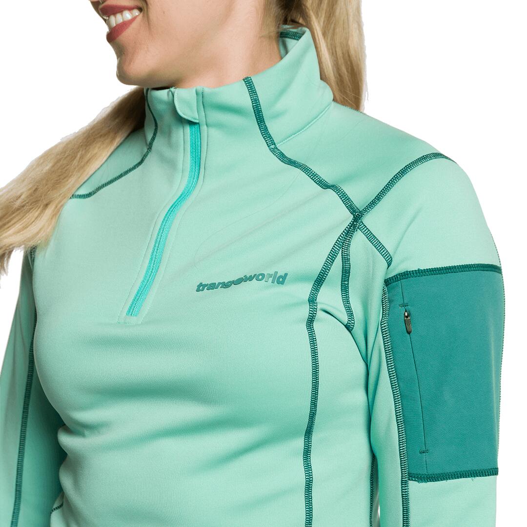 Jersey para Mujer Trangoworld Geelong Azul/Verde 3/3
