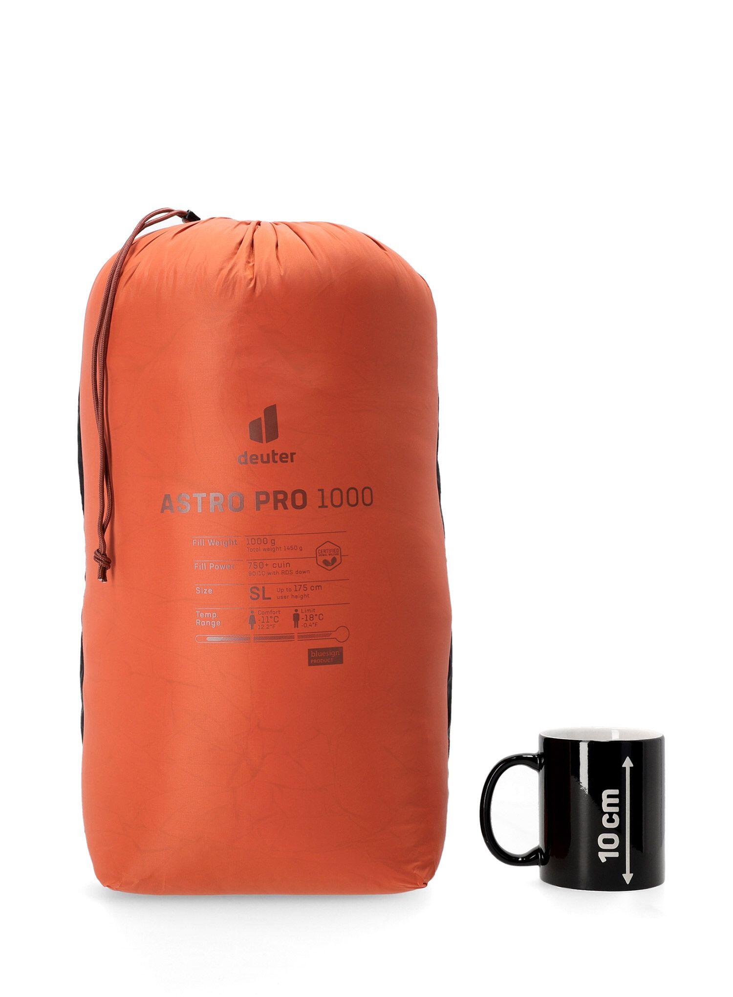 Śpiwór puchowy damski Deuter Astro Pro 1000 SL (175 cm) 6/6