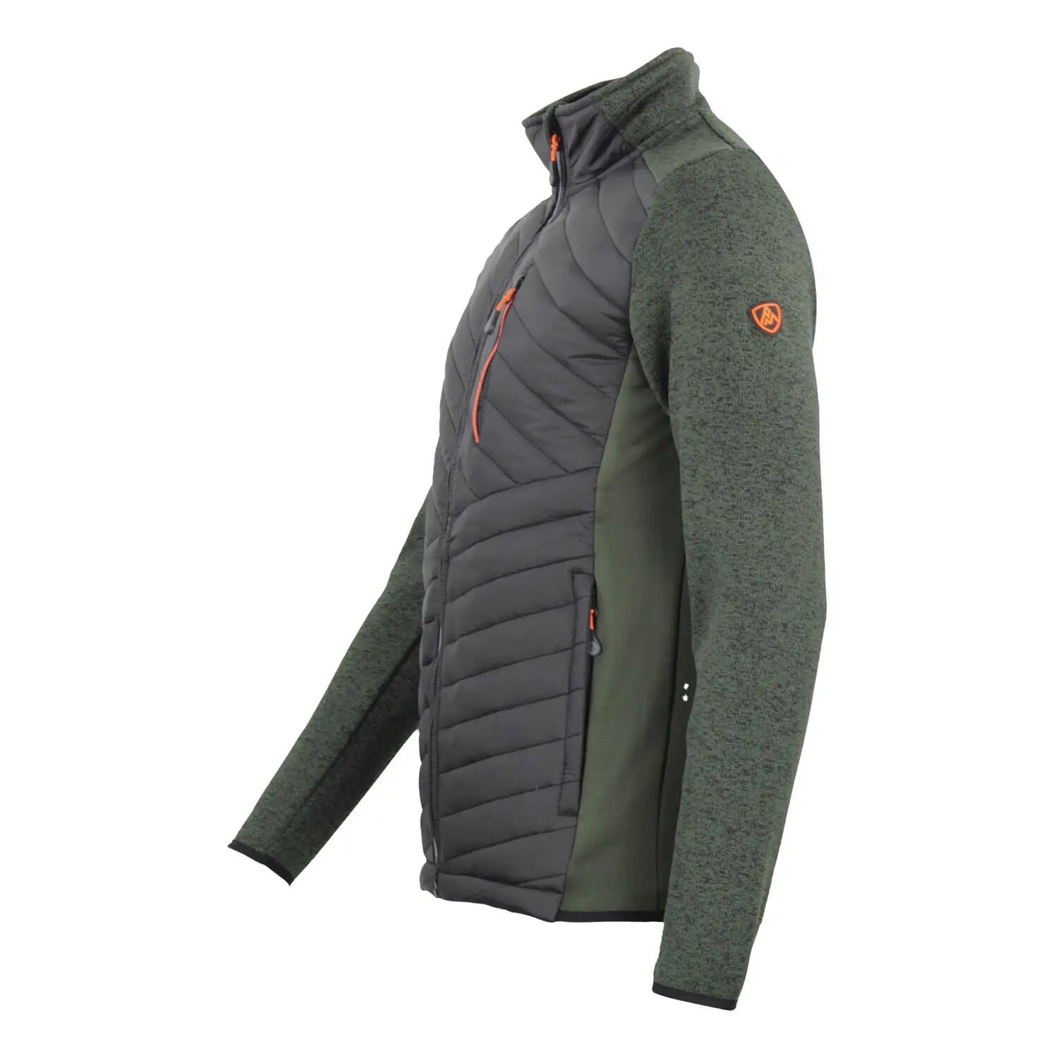 Fleecejacke mit gesteppte Einsätzen Peak Mountain Chacha 3/5