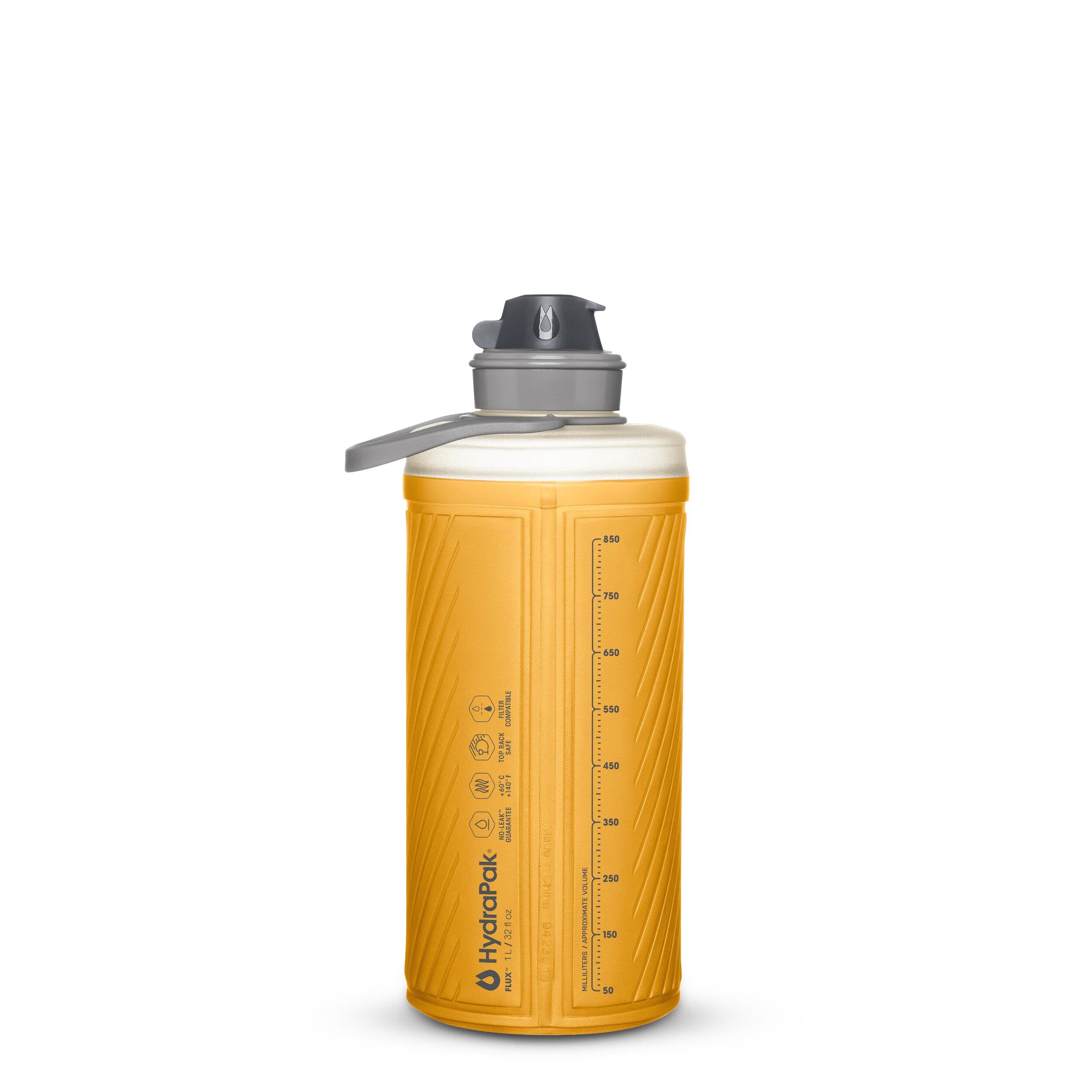 Garrafa Flexível Hydrapak Flux 1.0L - Golden Yellow 3/6