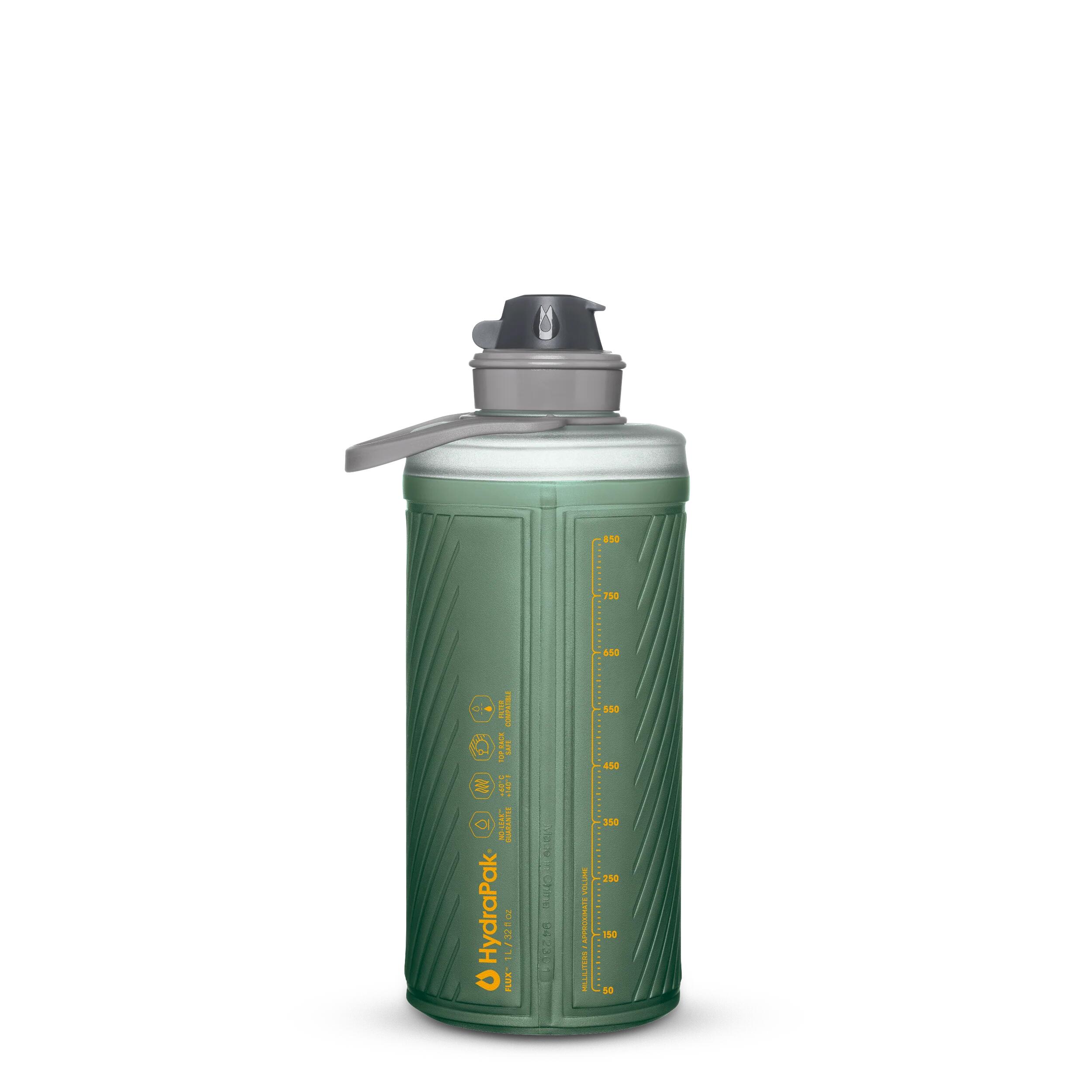 Hydrapak Flux 1.0L Flexibele Drinkfles - Sage Greenv 3/6