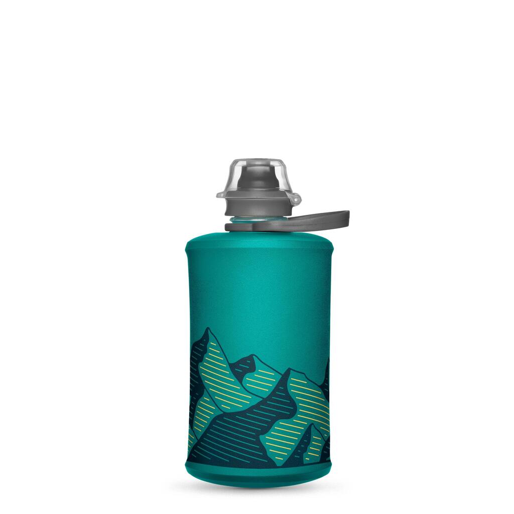Hydrapak Stow 350ml Collapsible Water Bottle - Glacier Blue