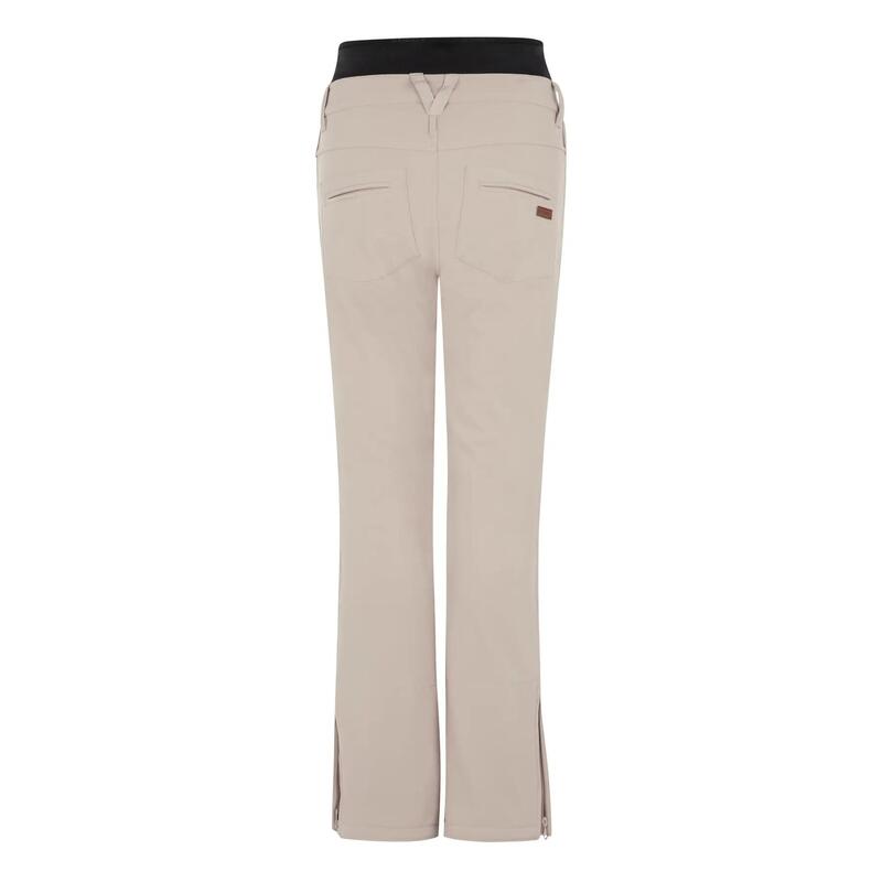 Pantaloni de schi Protest Softshell femei, bej