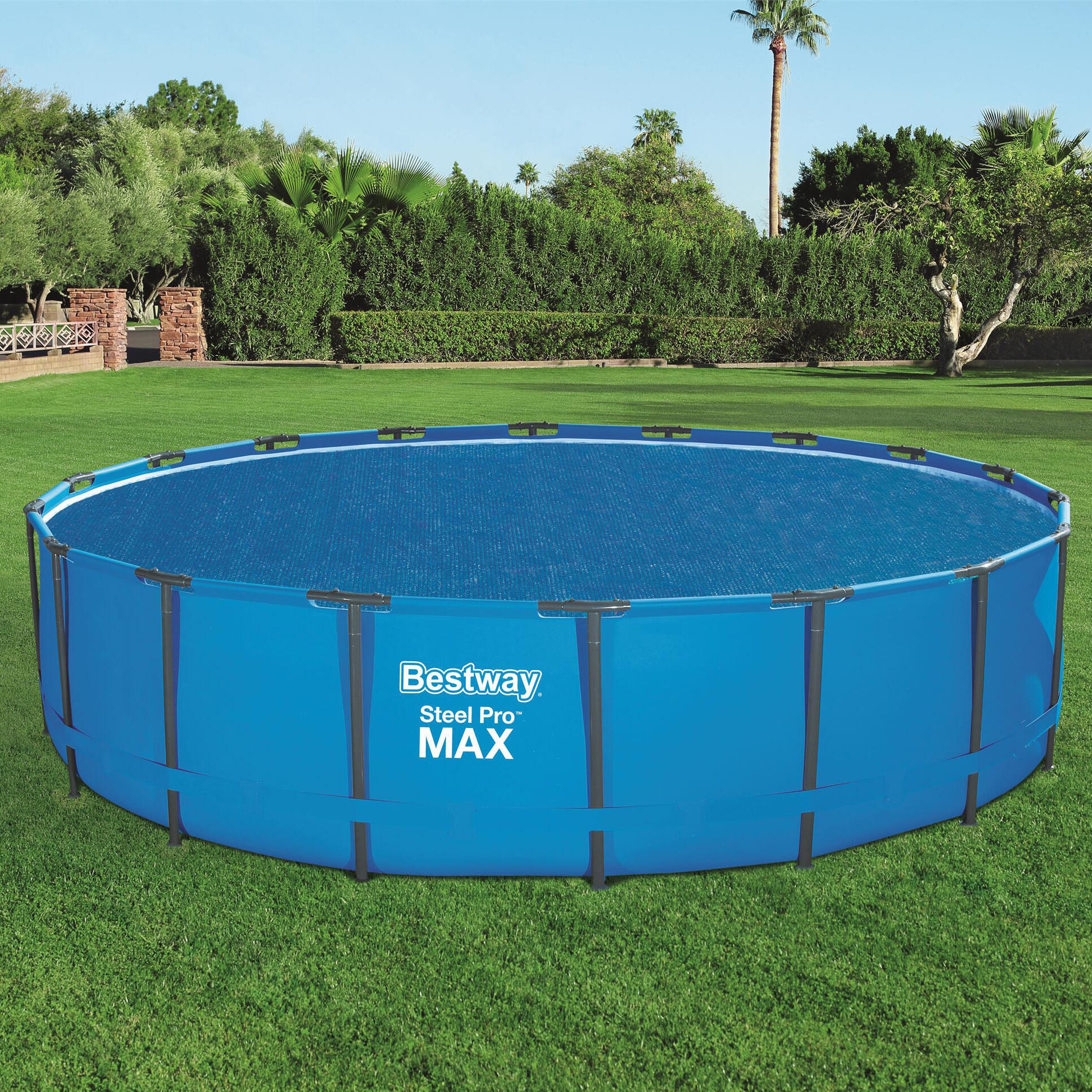 Swimming pool cover - Blue