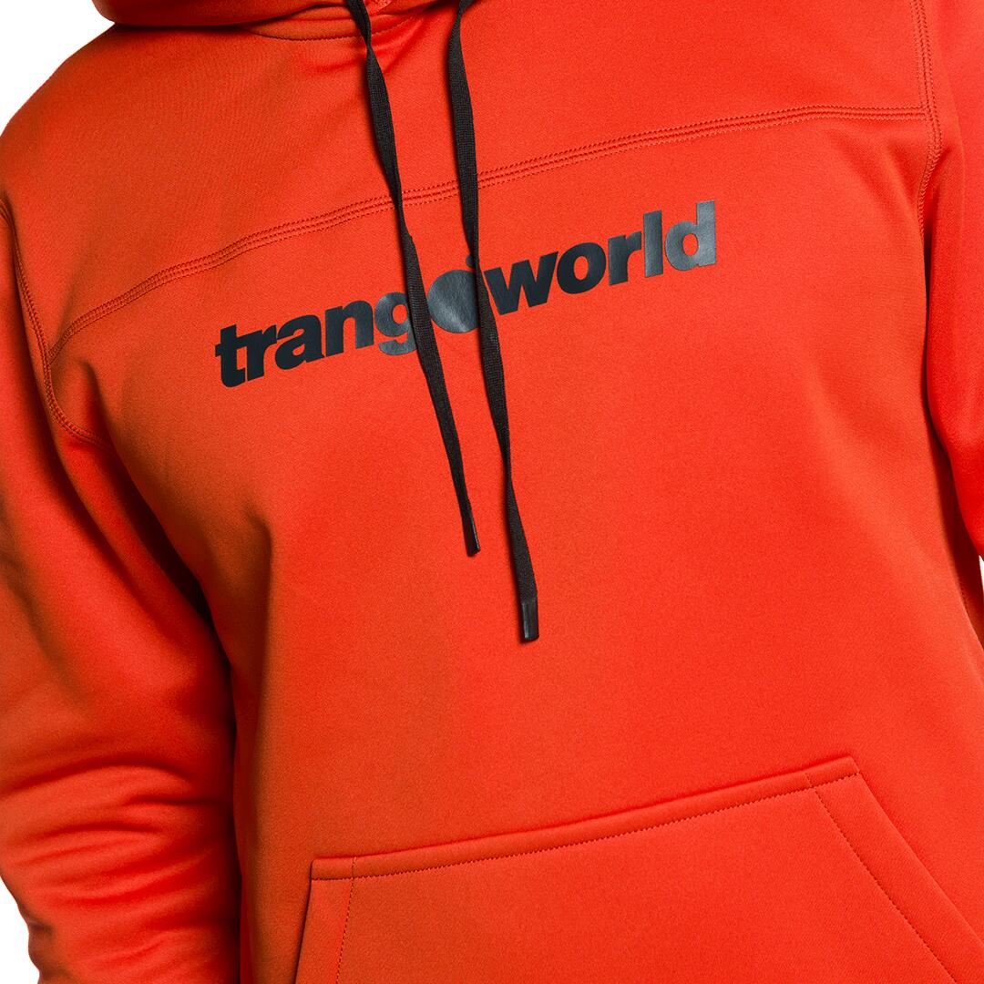 Sudadera para Hombre Trangoworld Login v02 Naranja 3/4