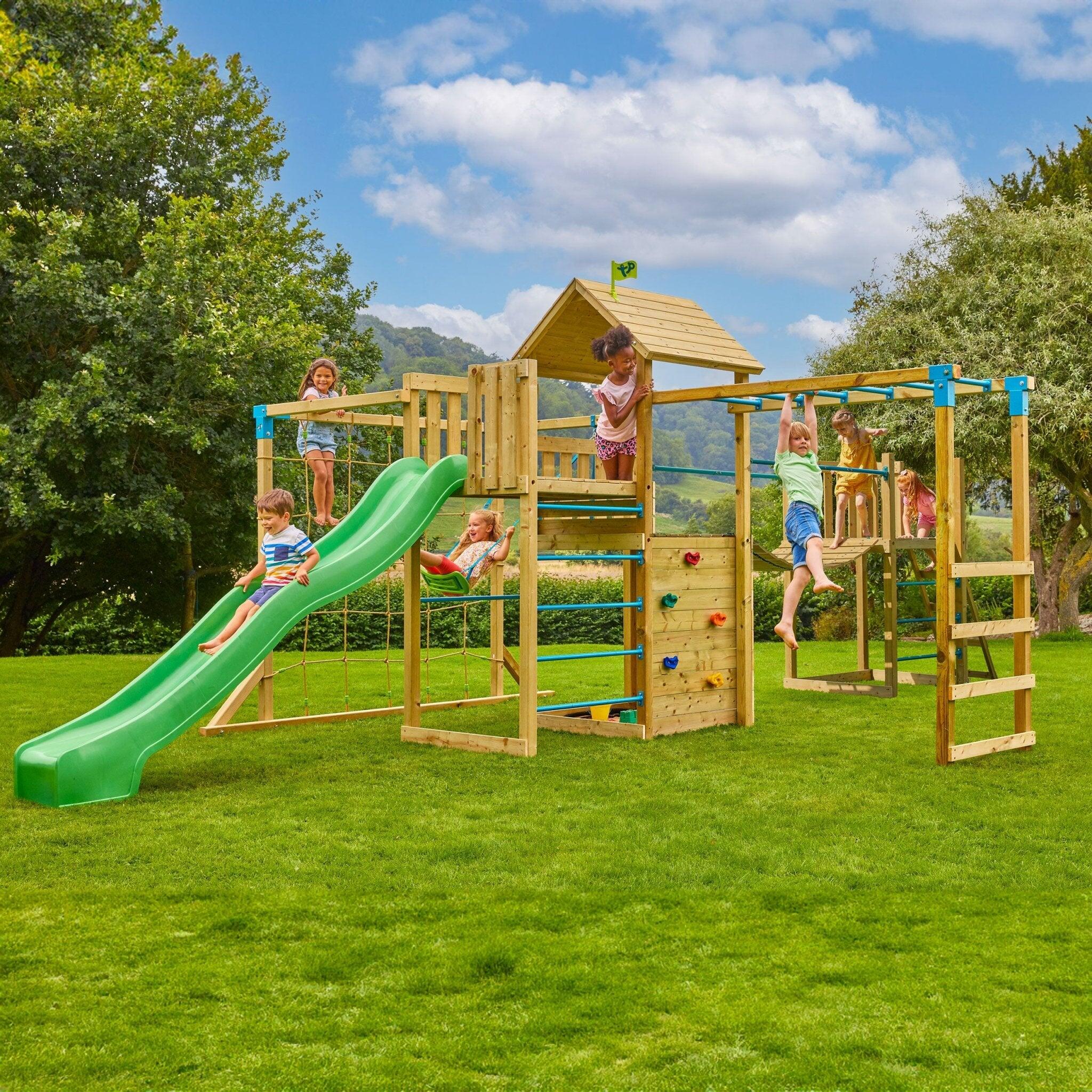 Aire de jeux XXL PISTACHIER bois FSC® 2/5