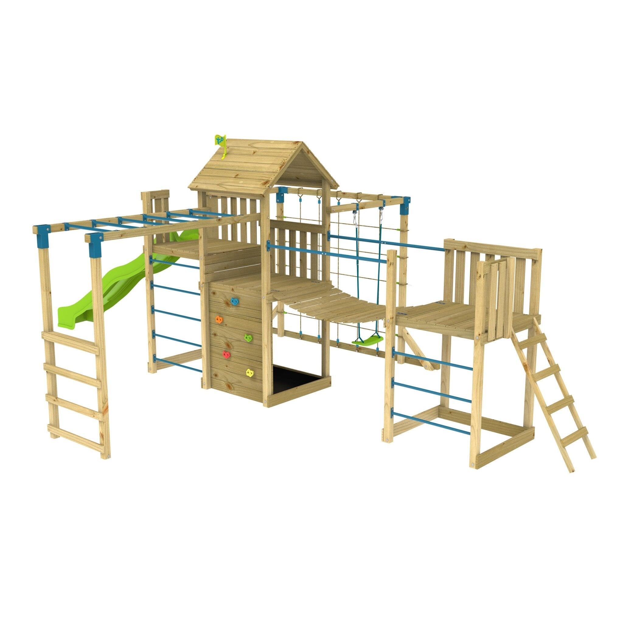 Aire de jeux XXL PISTACHIER bois FSC® 1/5