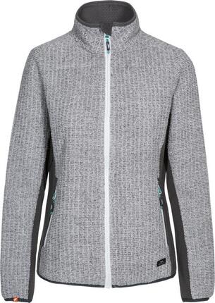 Trespass Polaire femme col zippé avec poches contrastantes