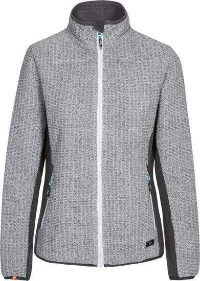 Trespass Polaire femme col zippé avec poches contrastantes