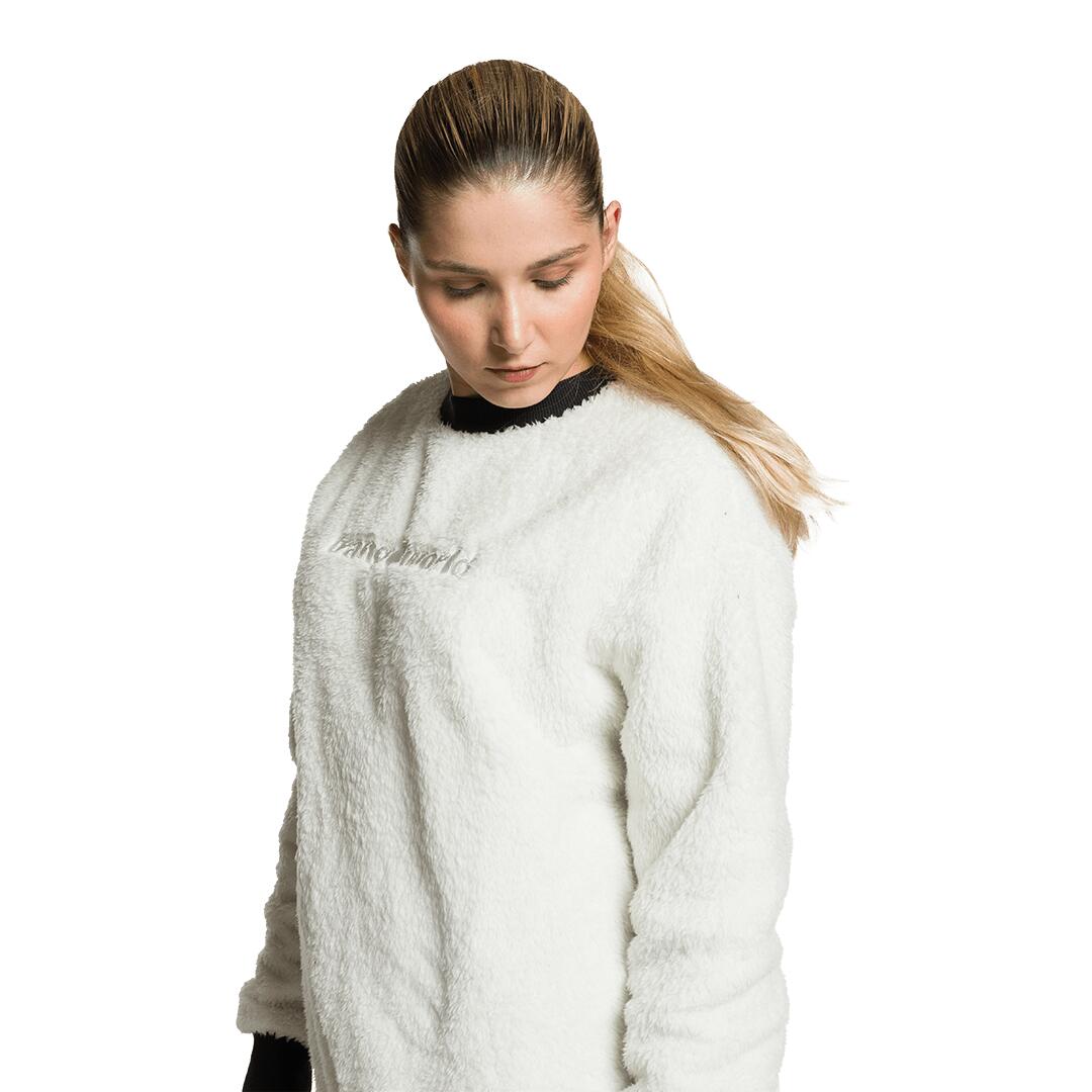 Jersey para Mujer Trangoworld Cocos Blanco/Negro 3/4