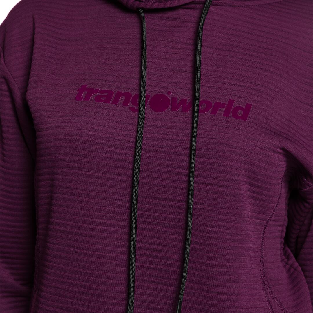 Sudadera para Mujer Trangoworld Bastilles Morado 4/4