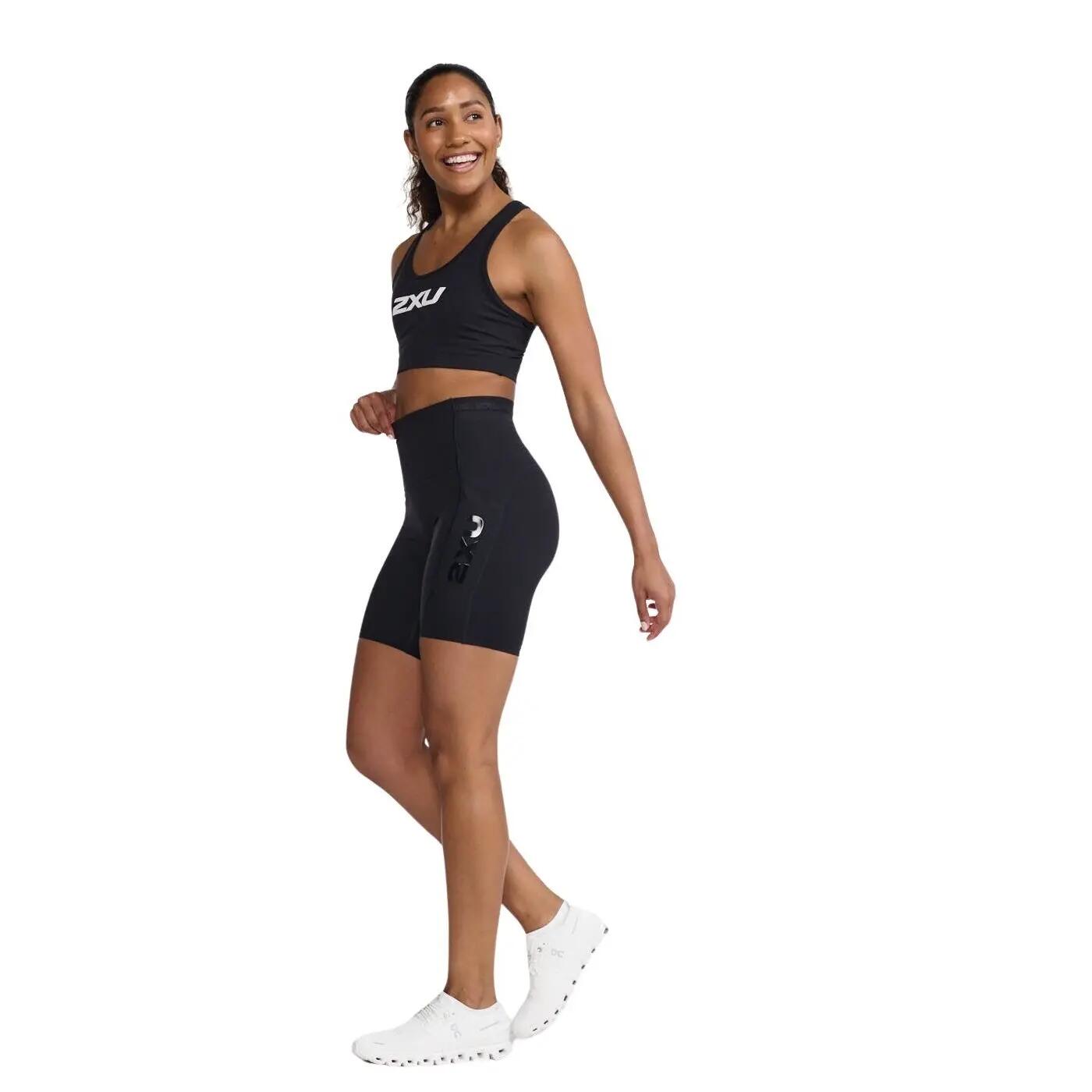 Cuissard de vélo femme 2XU Form Stash Hi-Rise 3/5