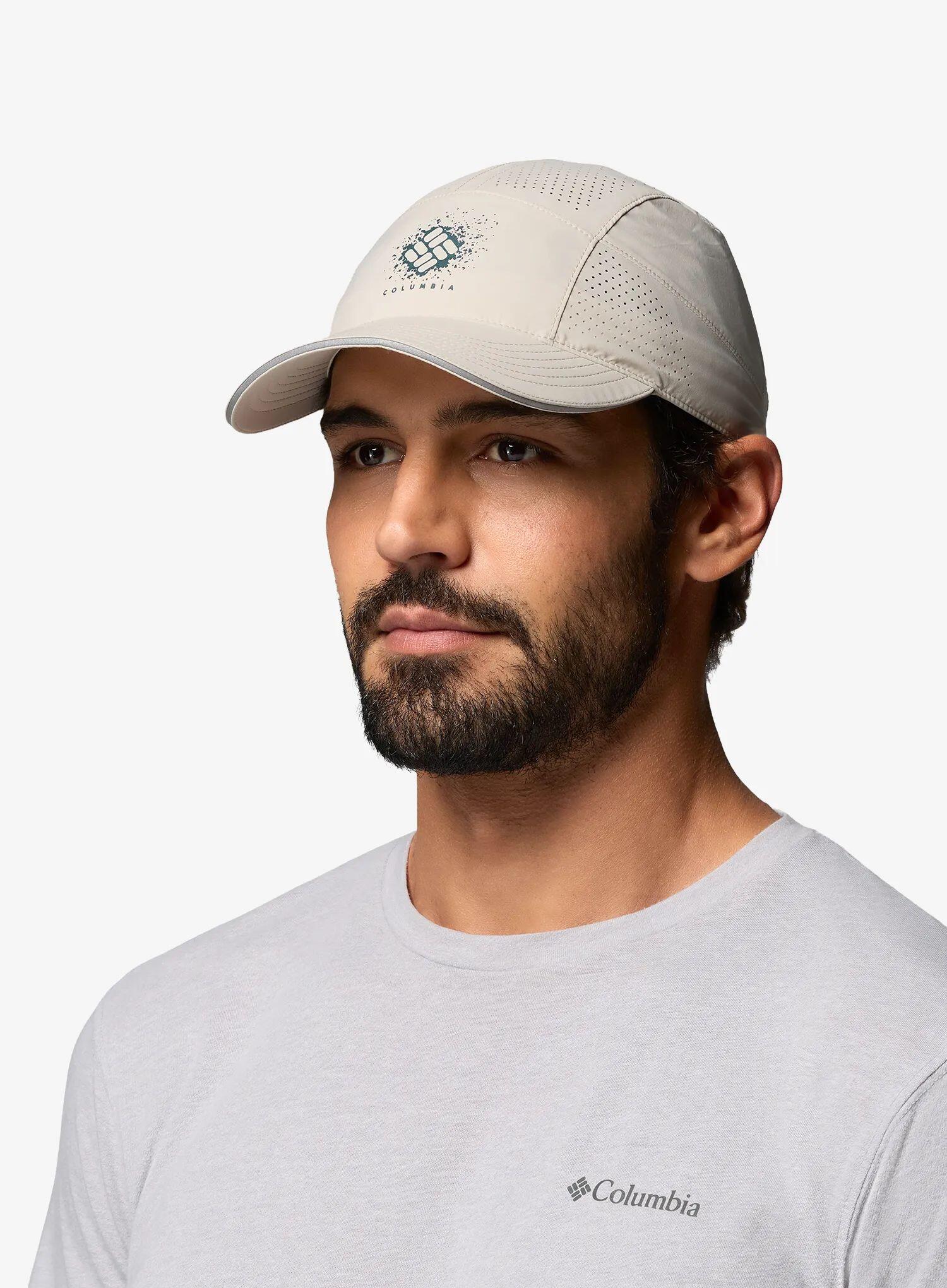 Czapka z daszkiem Columbia Speed Trail Ball Cap - dark stone/gem splatter 6/7