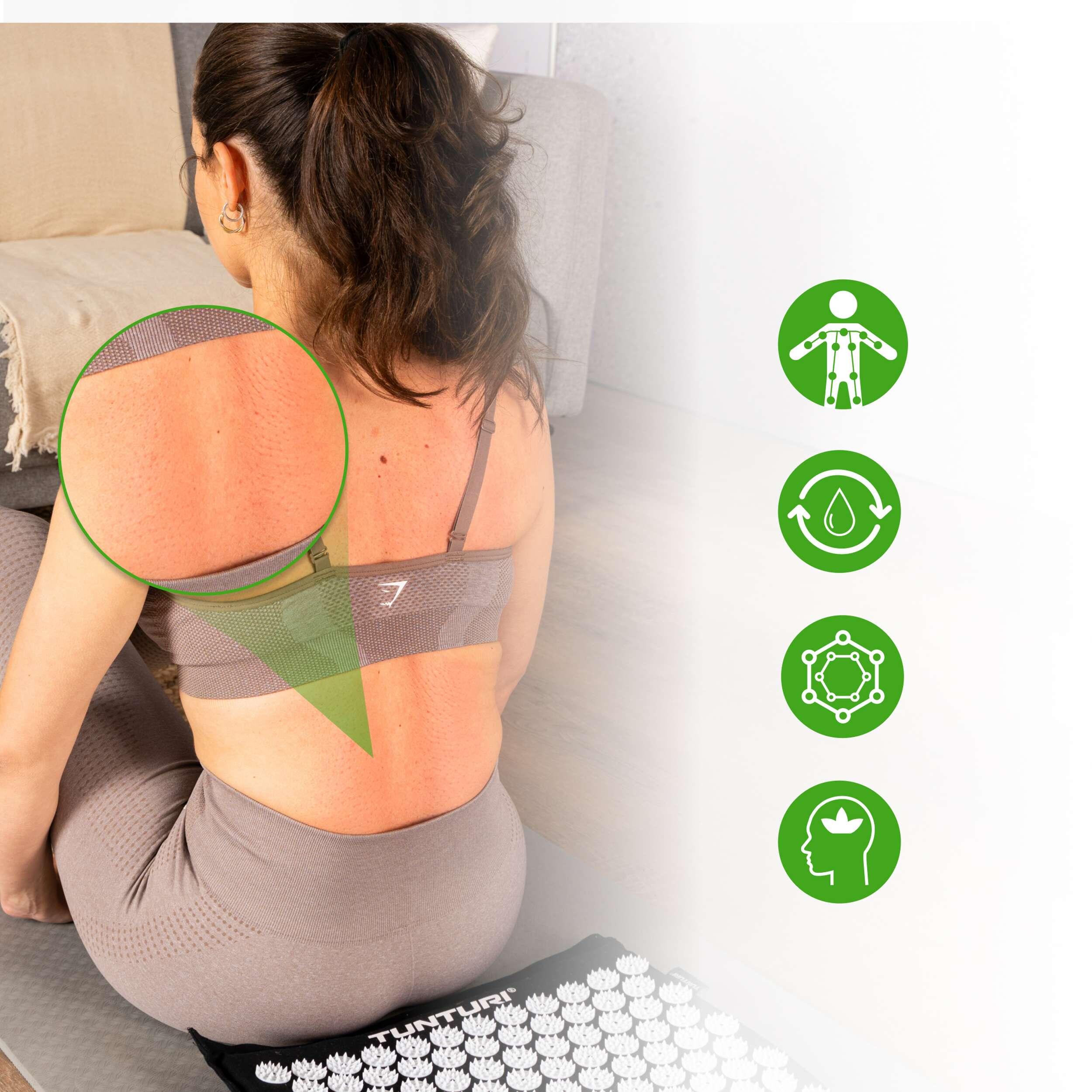 apis d’acupression Pro avec coussin – Acupression – Tapis de méditation 2/7