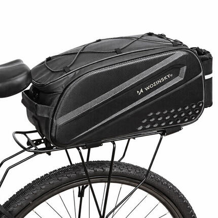 Sakwa rowerowa torba na bagażnik wodoodporna z paskiem 14l, Wozinsky