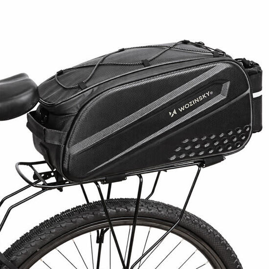 Sakwa rowerowa torba na bagażnik wodoodporna z paskiem 14l, Wozinsky