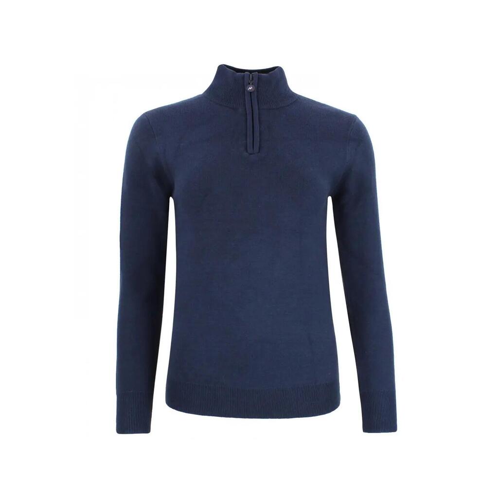 Women's 1/2 zip turtleneck sweater Peak Mountain Acharlito