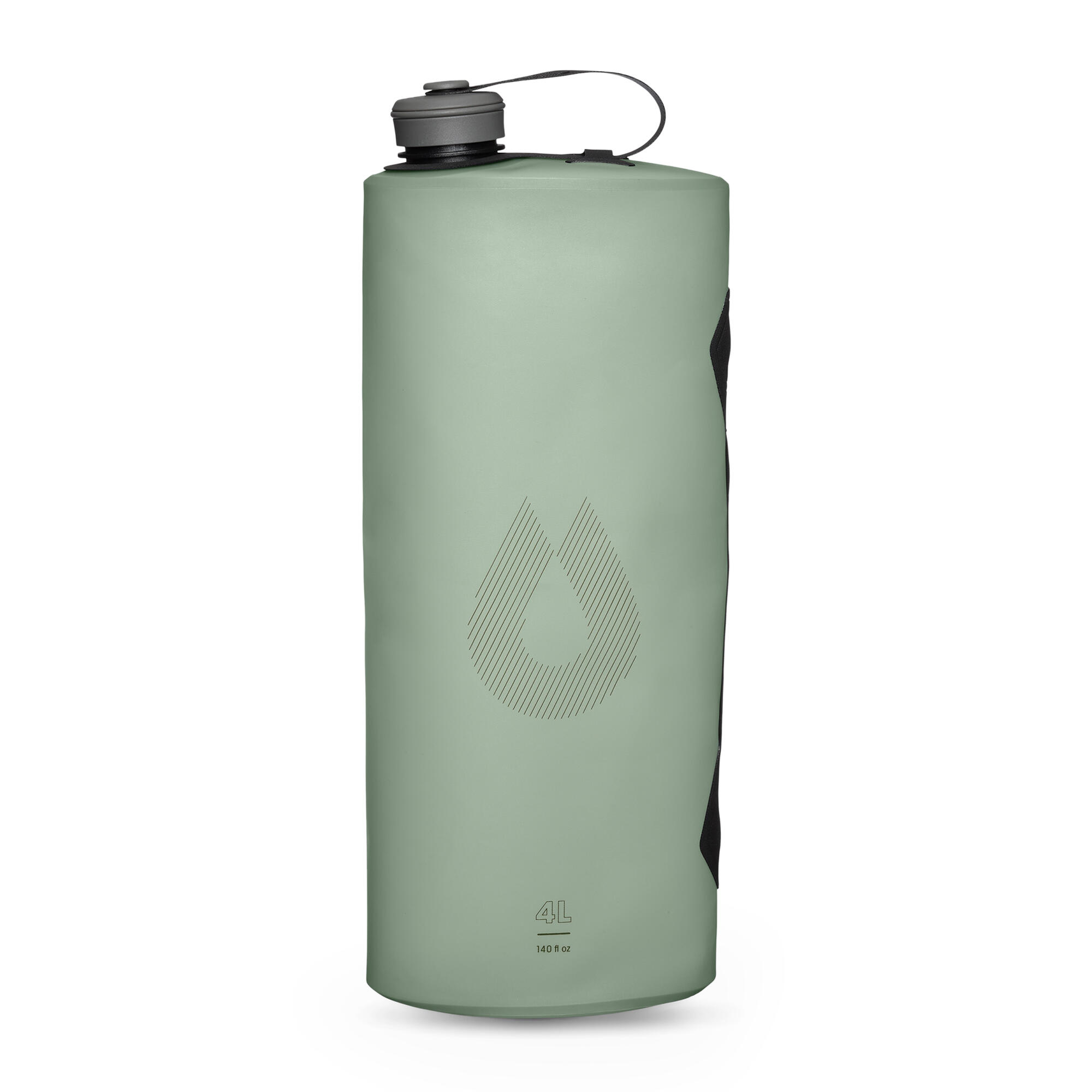 Faltbarer Wasserbehälter Seeker 4 L HydraPak, Sutro Grün 5/5