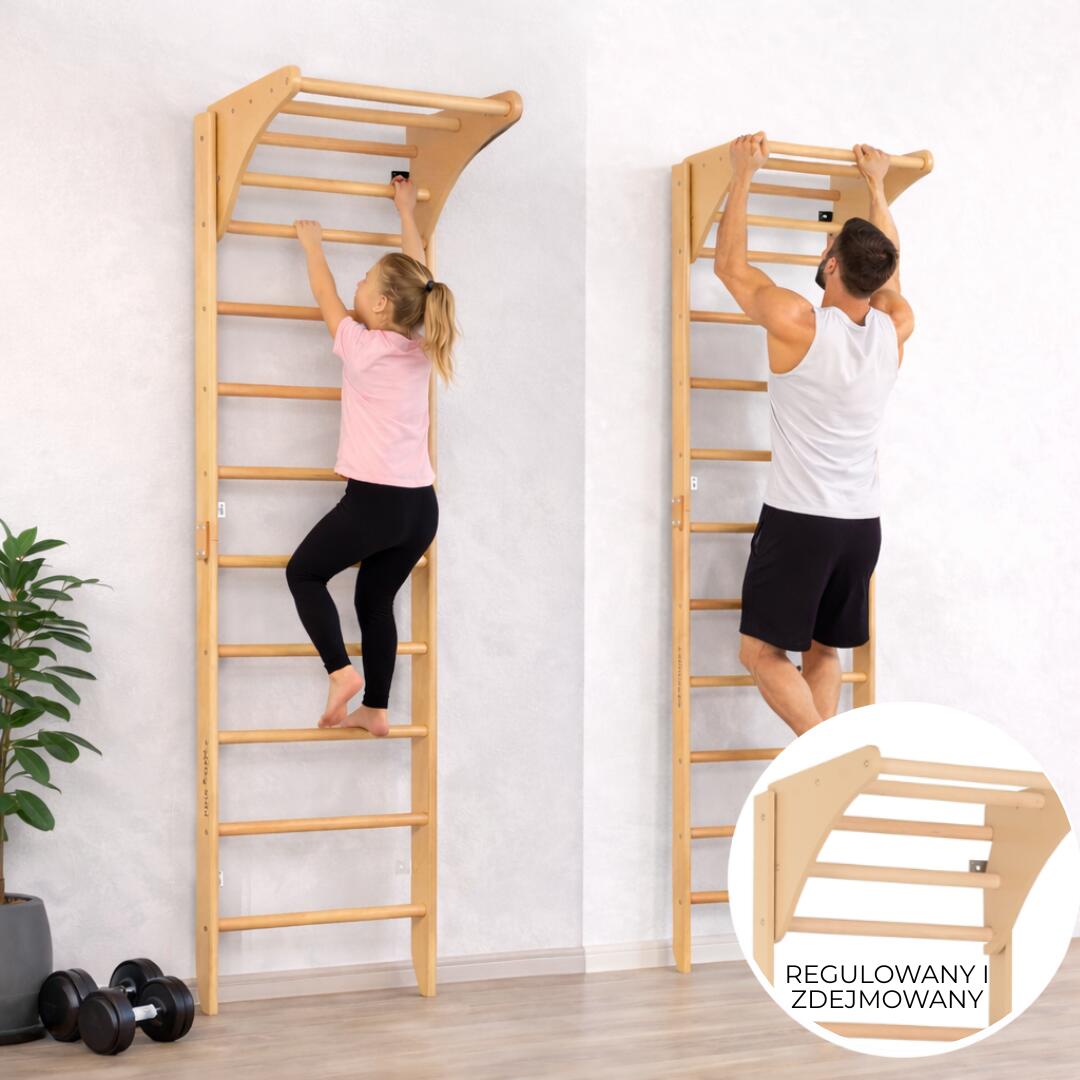 Gymnastisch wandrek voor kinderen en volwassenen (SPR C pure) 6/6