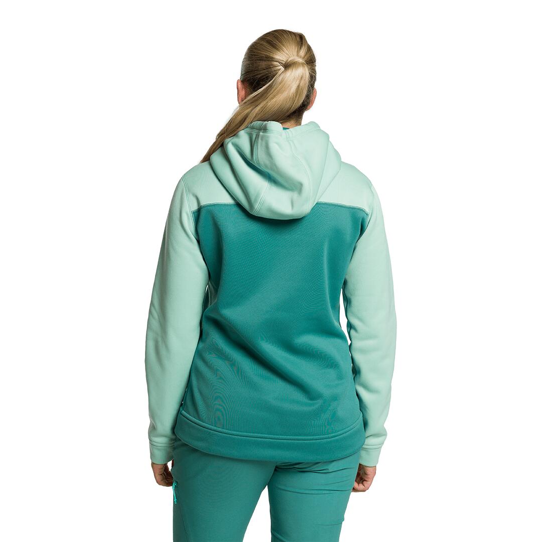 Sudadera para Mujer Trangoworld Poppi v02 Verde/Verde 2/3
