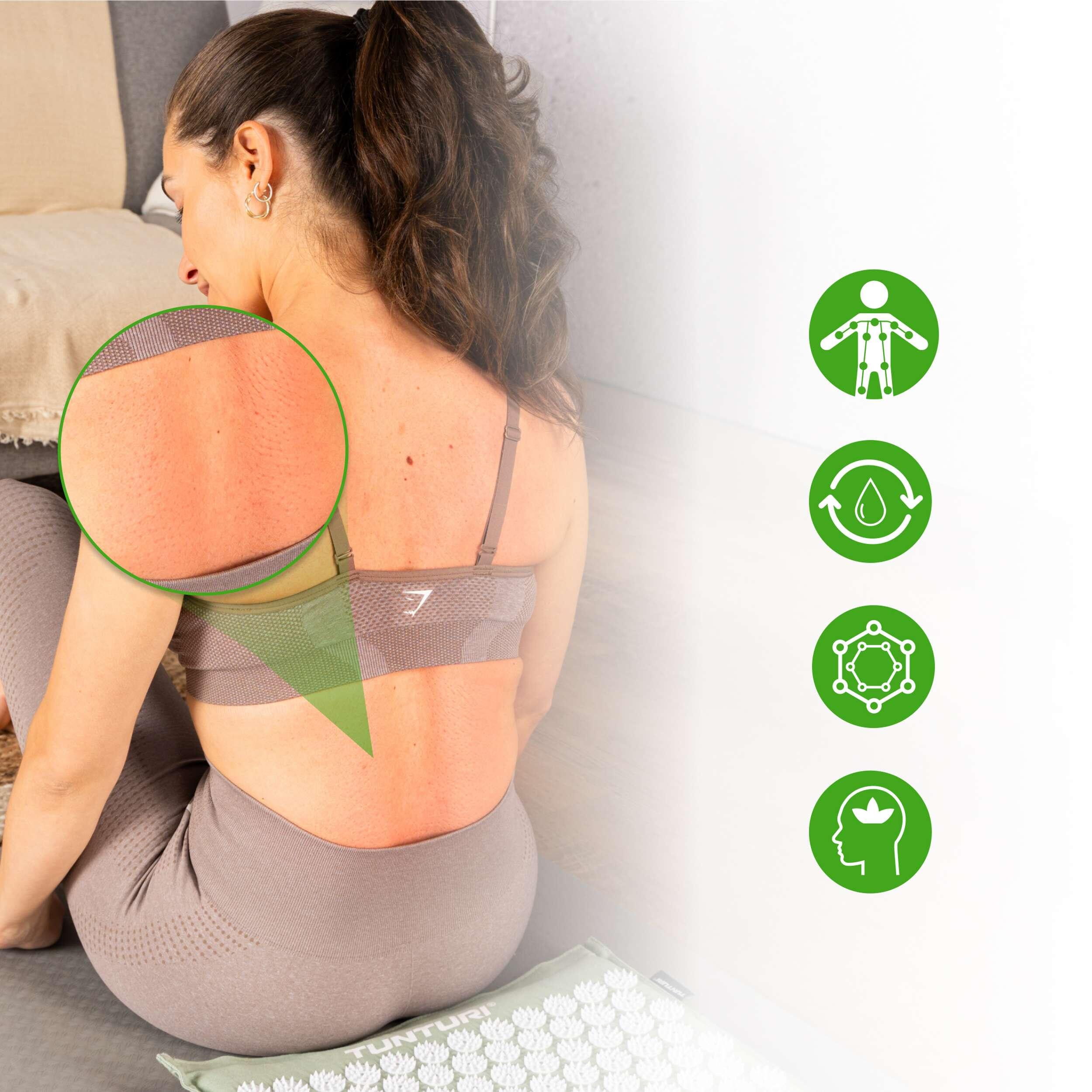 apis d’acupression Pro avec coussin – Acupression – Tapis de méditation 2/7