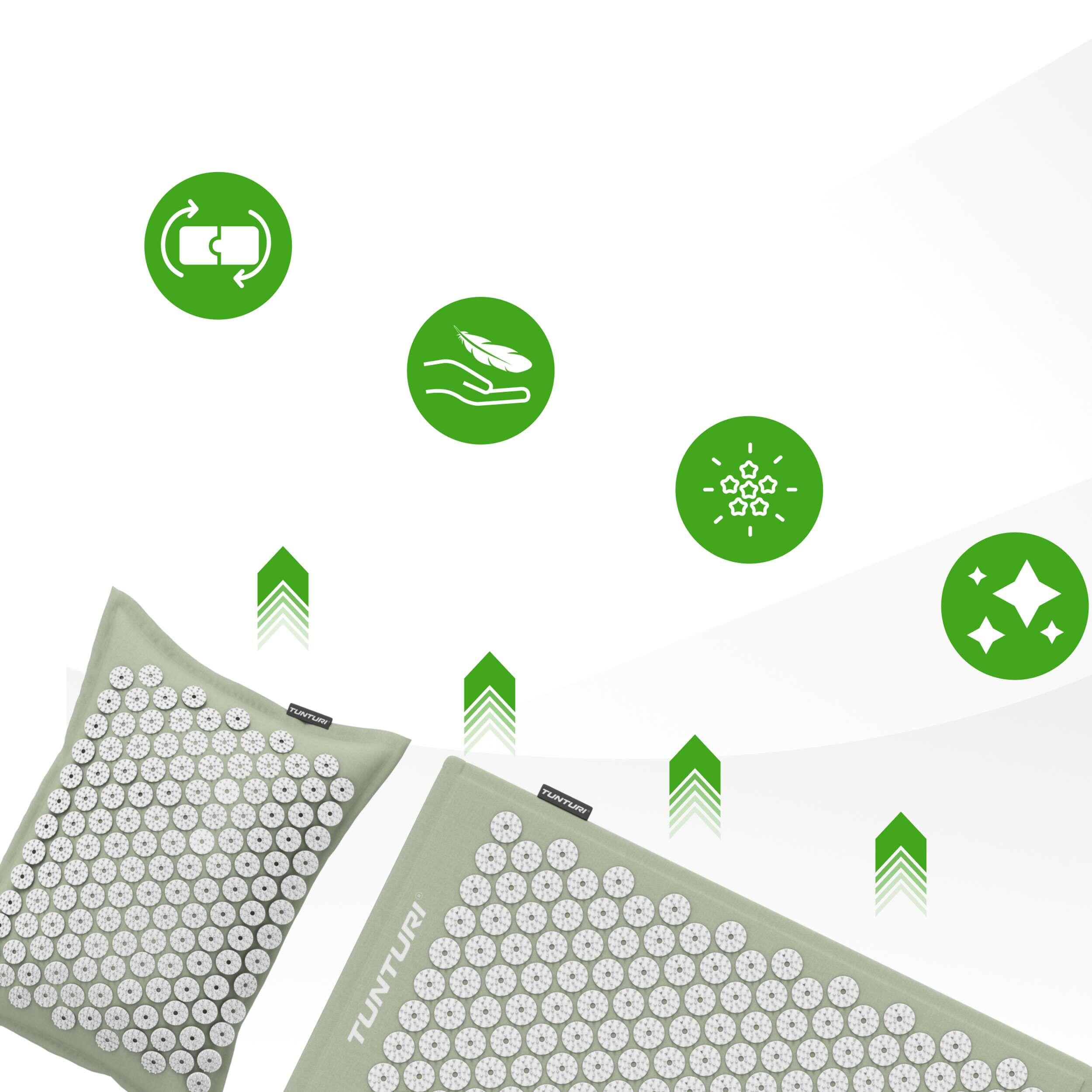 apis d’acupression Pro avec coussin – Acupression – Tapis de méditation 5/7
