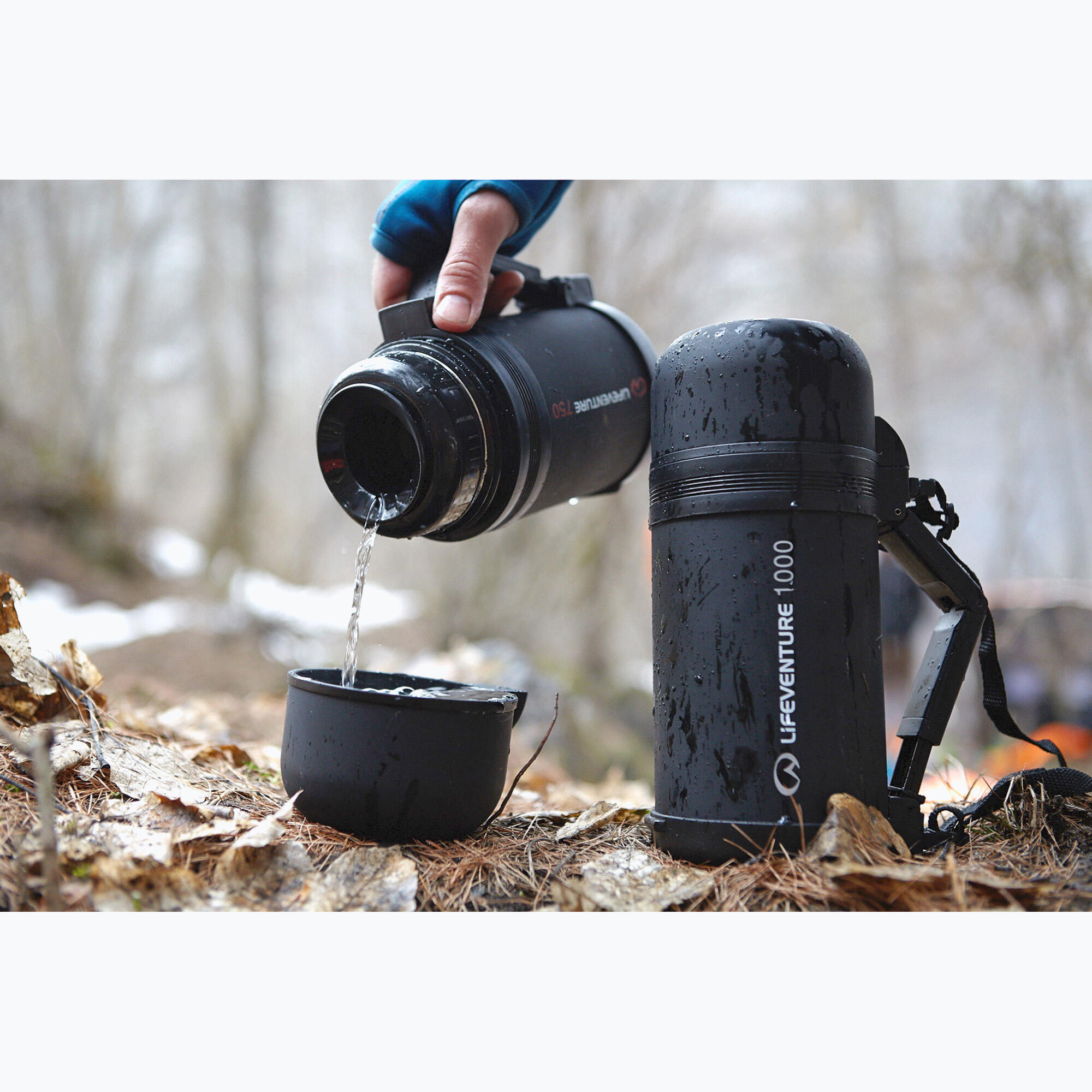 Termos Lifeventure TiV Widemouth Vacuum Flask0 5/5