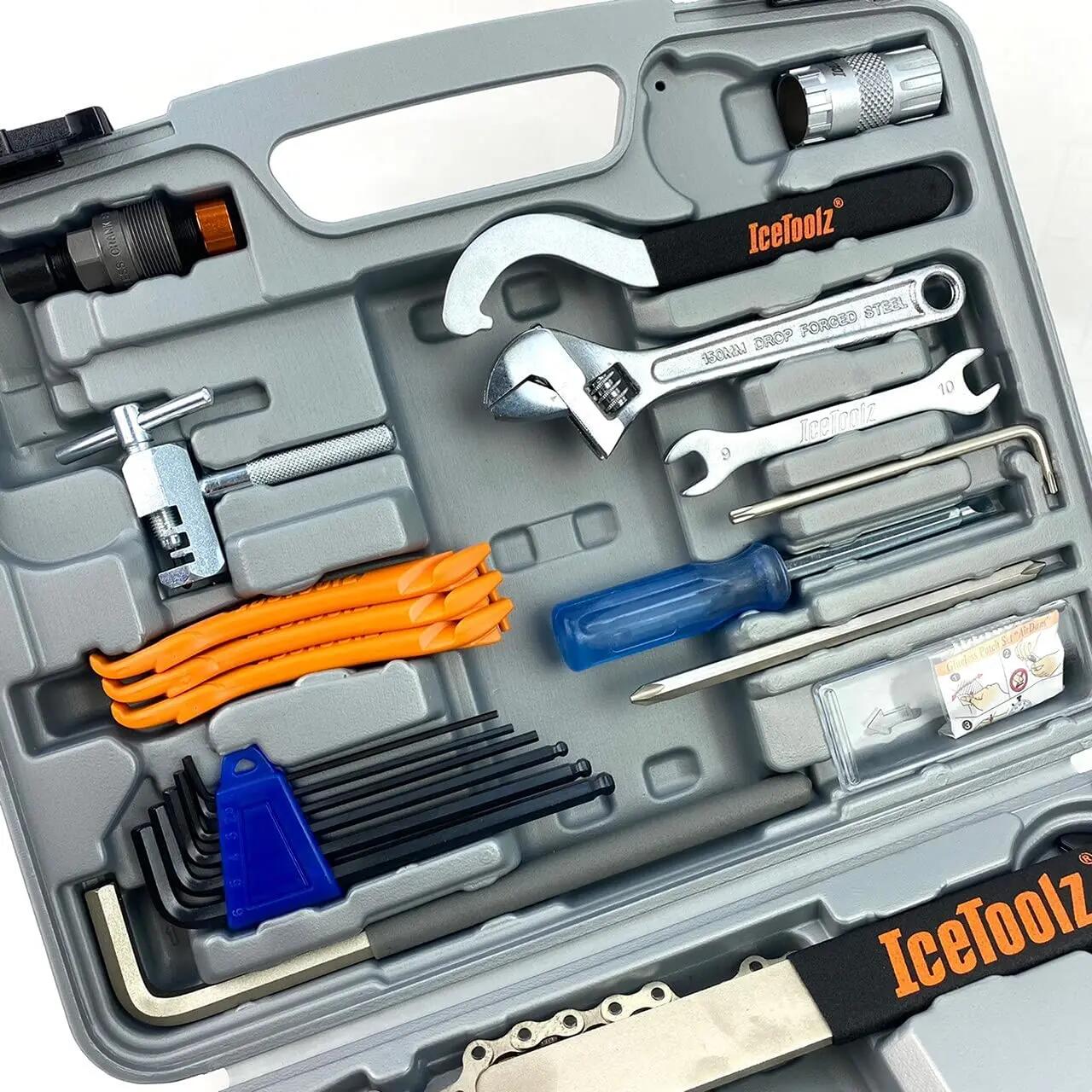 Icetoolz Pronto kerékpáros szerszámkészlet-koffer 2/3