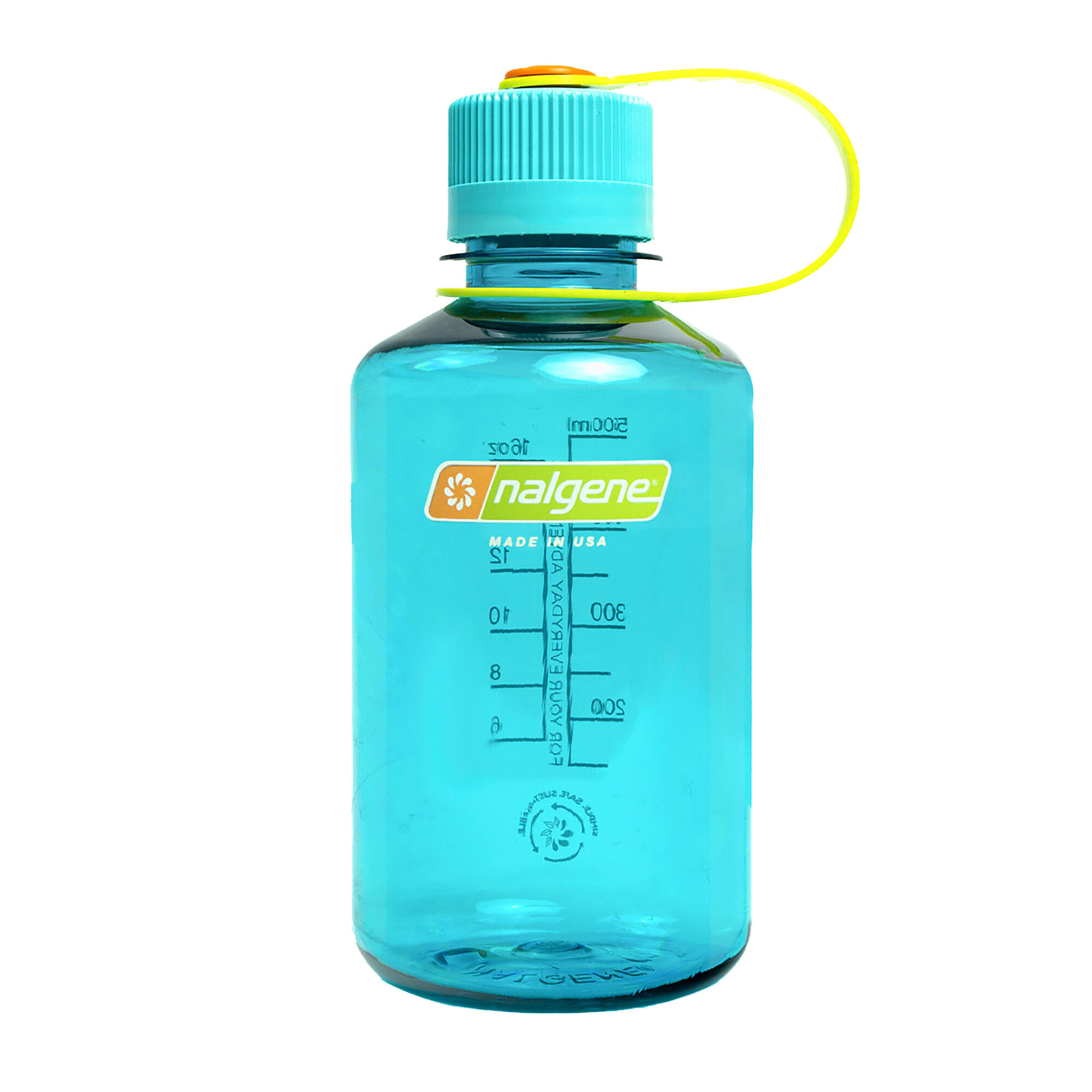 NALGENE Narrow-Mouth 500ml Drinkfles Cerulean Sustain 7/7