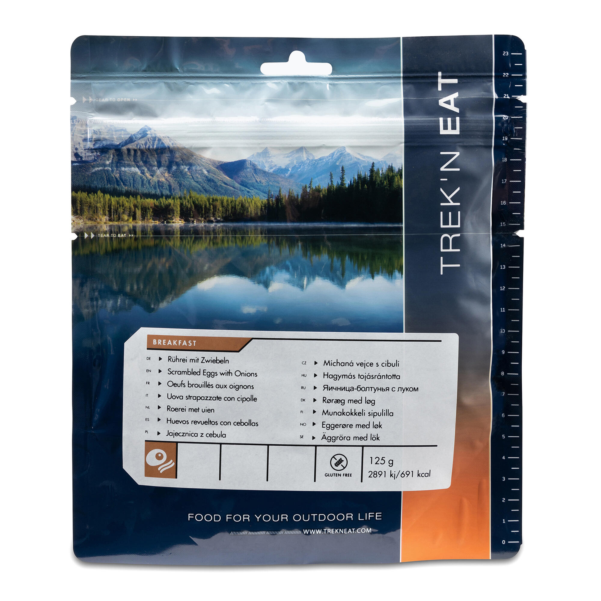 Nourriture de trekking œufs brouillés Outdoor Ration œuf Repas Végétarien 4/4