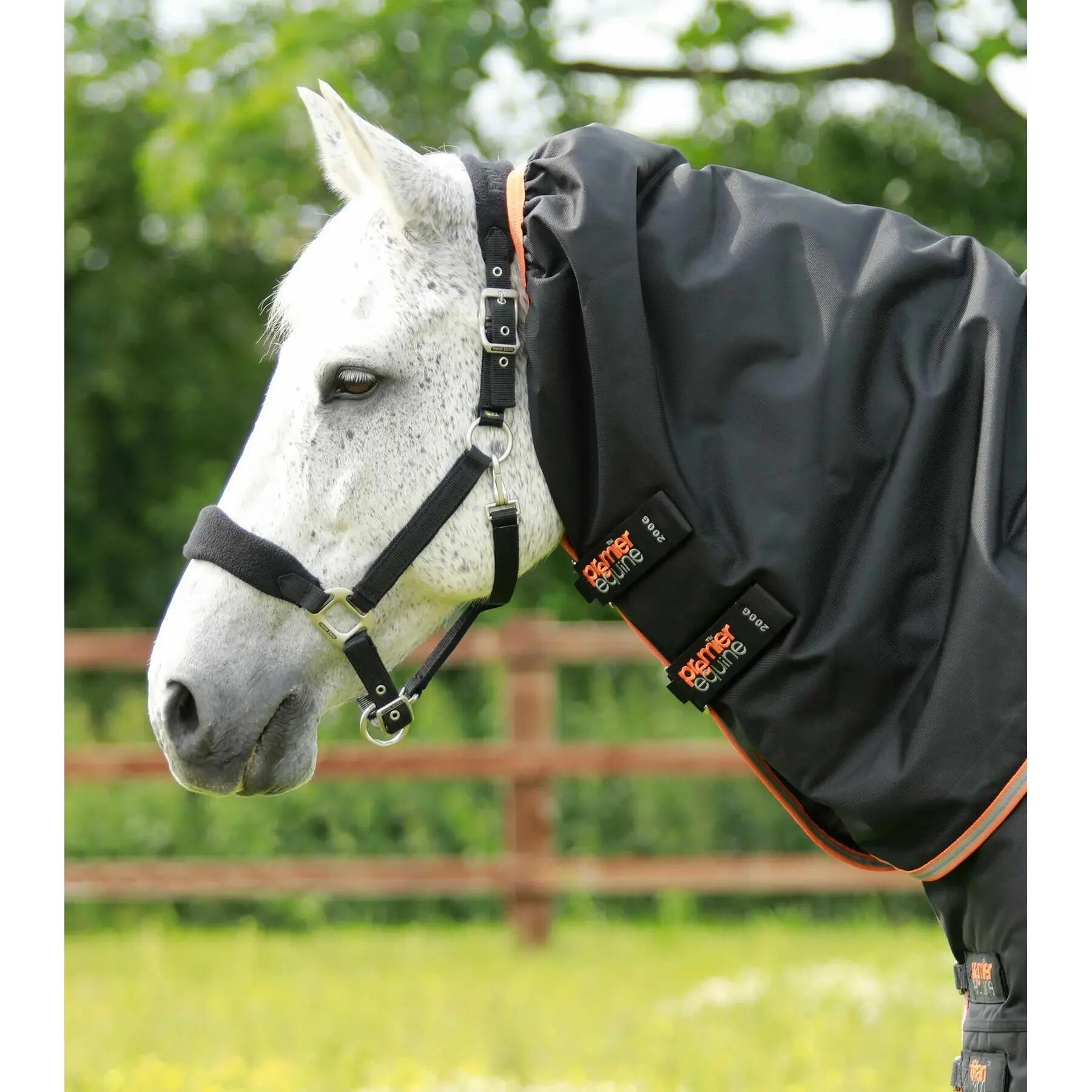 Couverture d'extérieur pour cheval avec couvre cou Premier Equine Titan 300 g 3/4