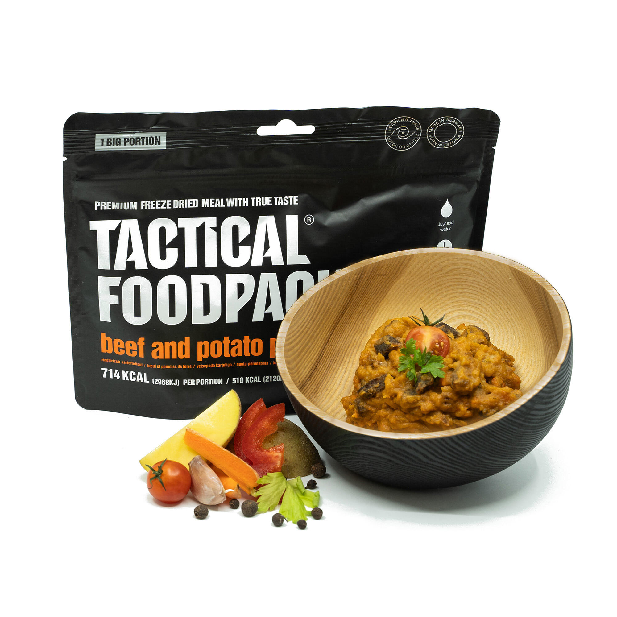 Liofilizat Tactical Foodpack Gulasz z wołowiną i ziemniakami 490 g 4/4